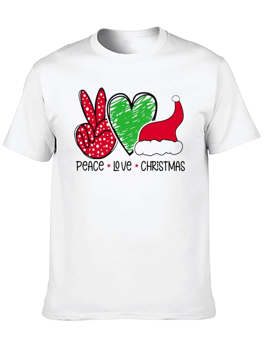 Peace Love Christmas T-Shirt