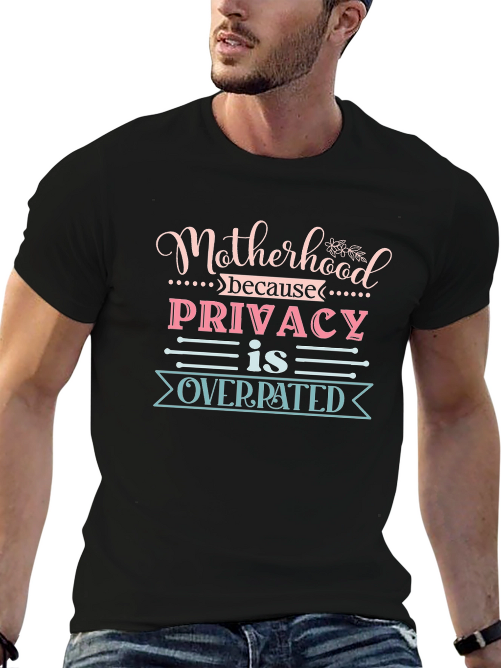 Motherhood Privacy Overrated Tee