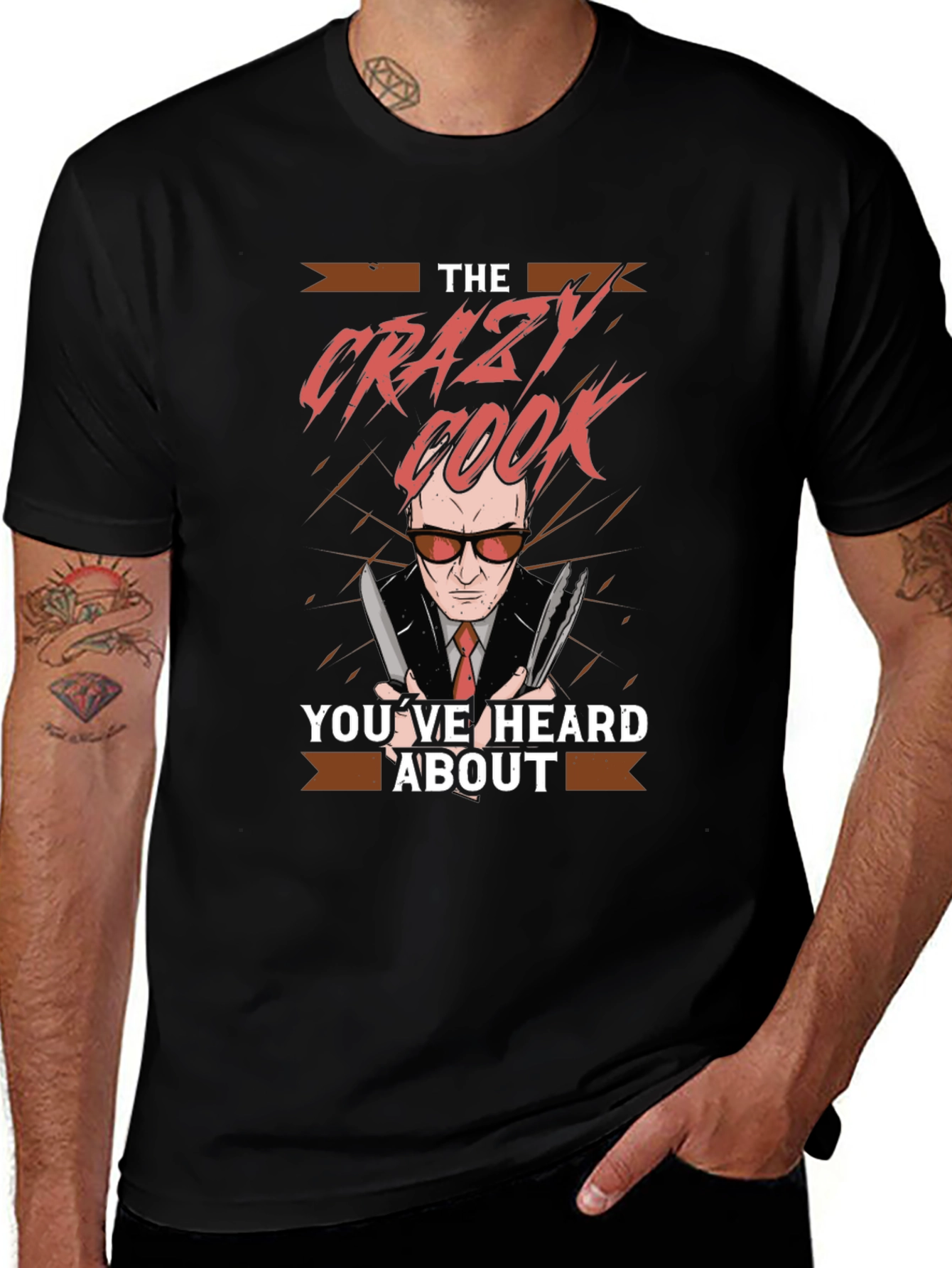 Crazy Cook T-Shirt: Culinary Chaos