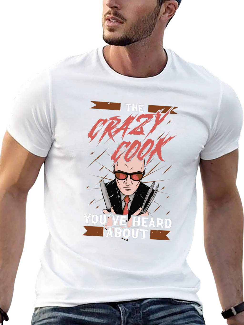 Crazy Cook T-Shirt: Culinary Chaos