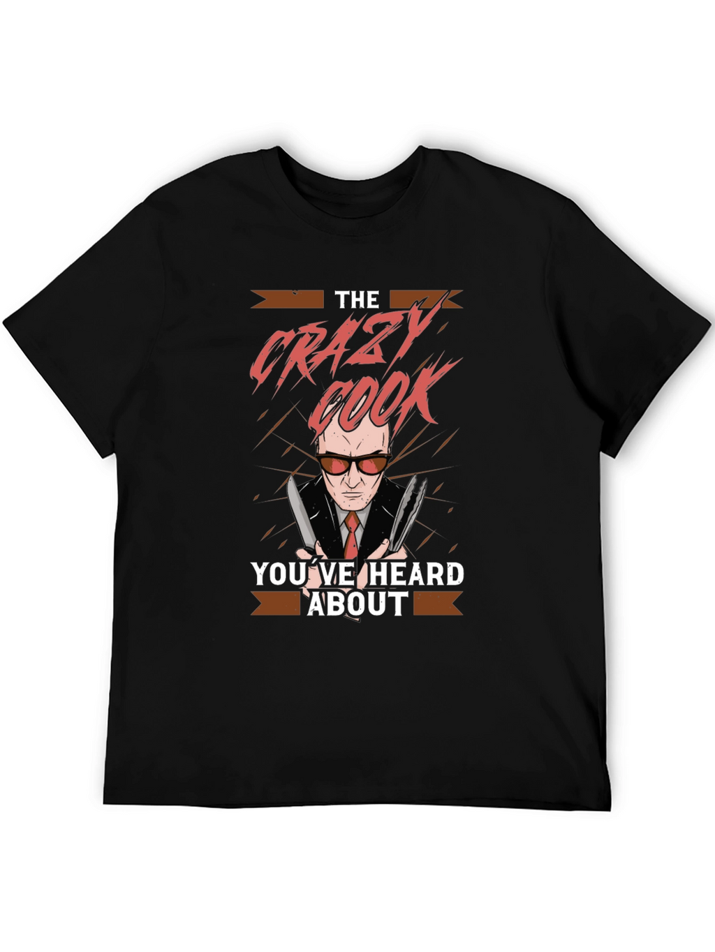 Crazy Cook T-Shirt: Culinary Chaos