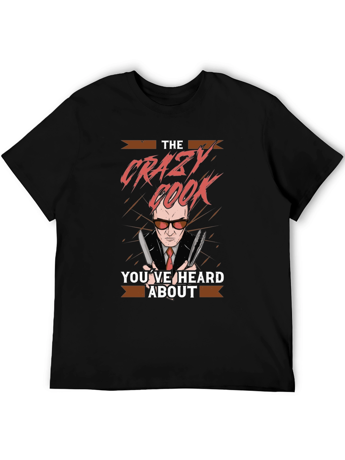 Crazy Cook T-Shirt: Culinary Chaos