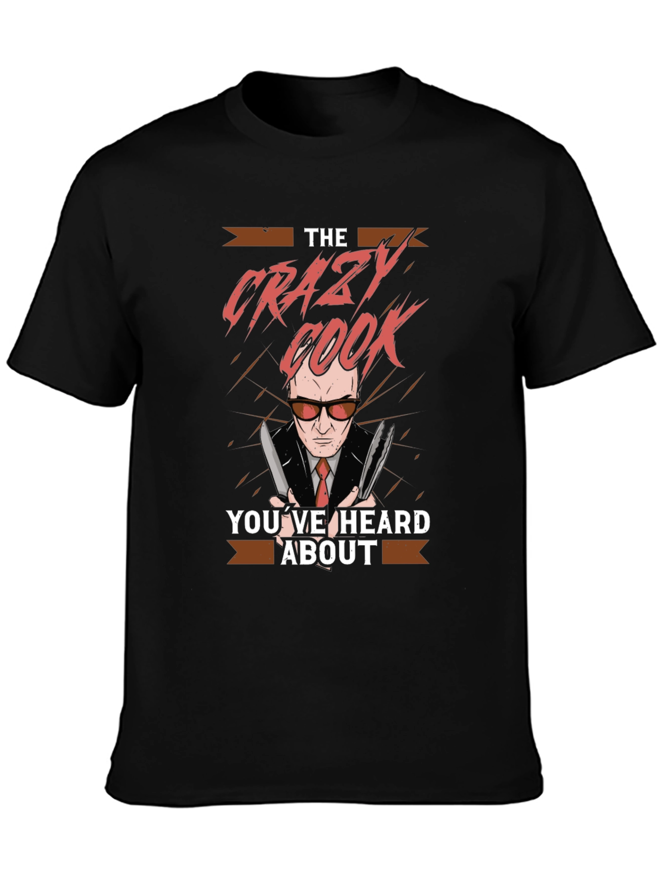 Crazy Cook T-Shirt: Culinary Chaos