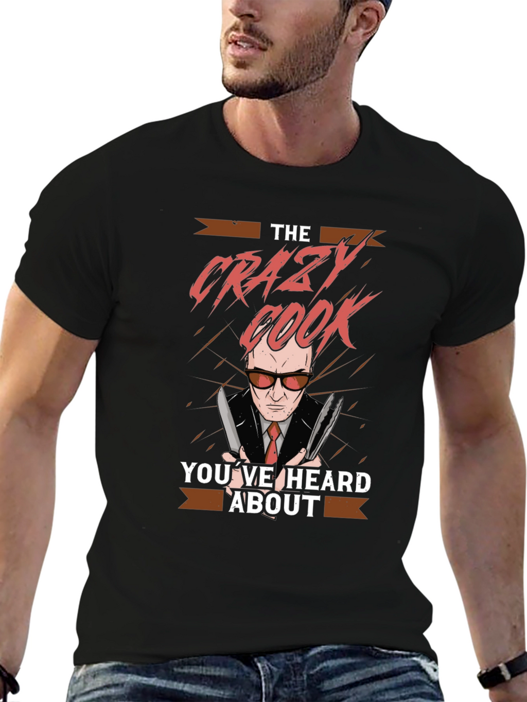 Crazy Cook T-Shirt: Culinary Chaos