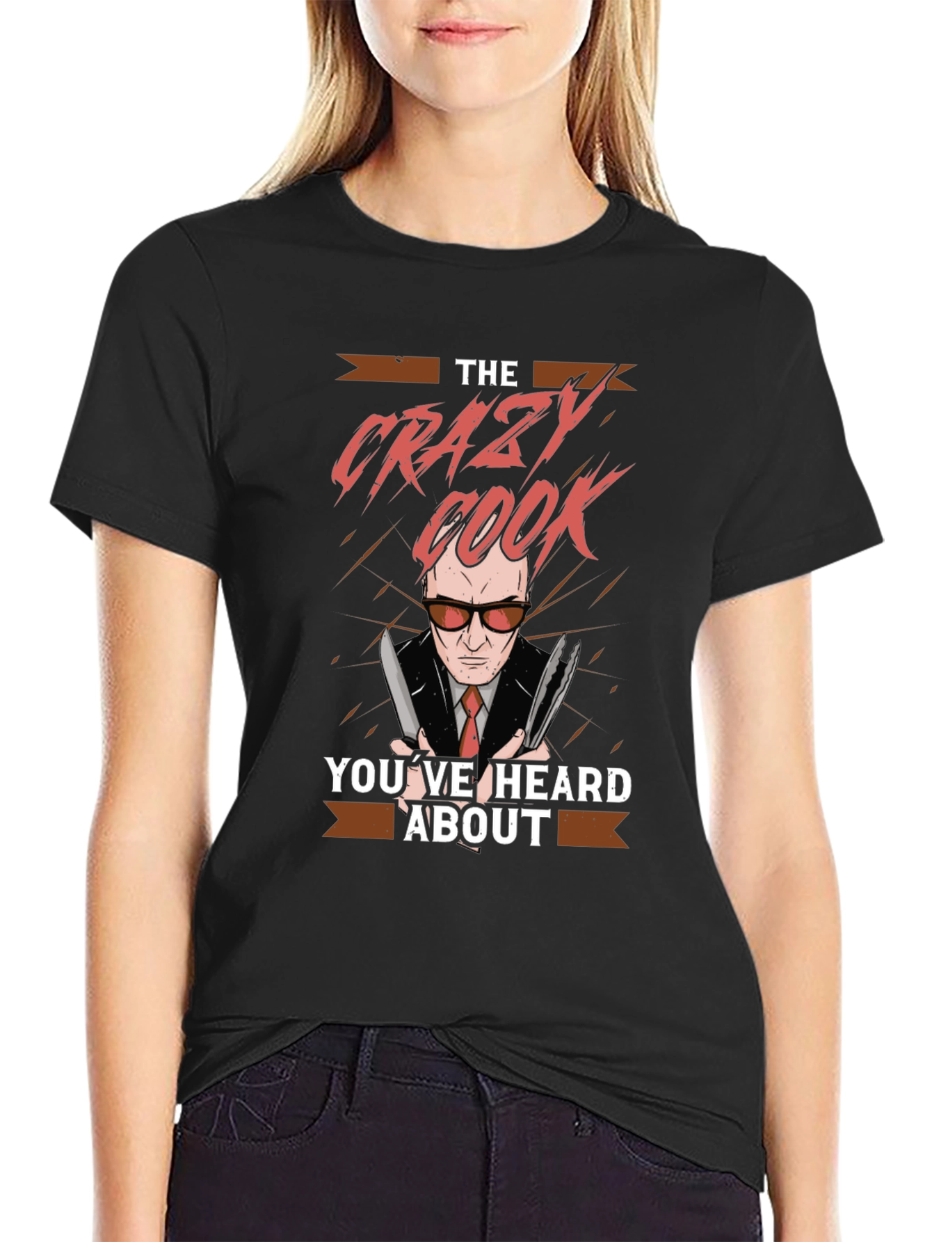 Crazy Cook T-Shirt: Culinary Chaos