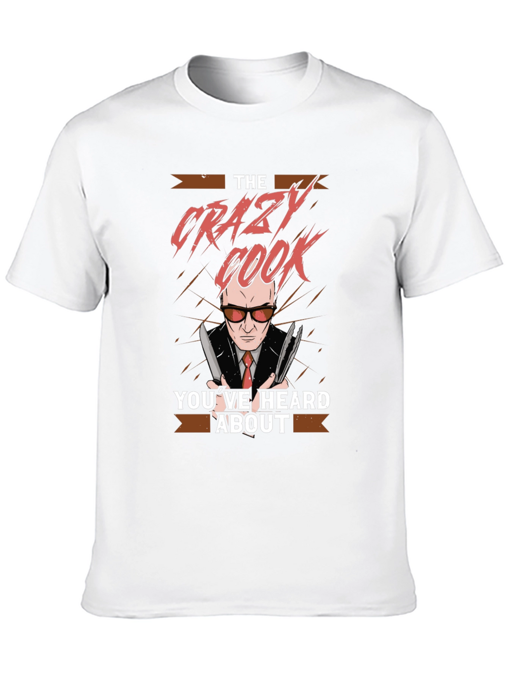 Crazy Cook T-Shirt: Culinary Chaos