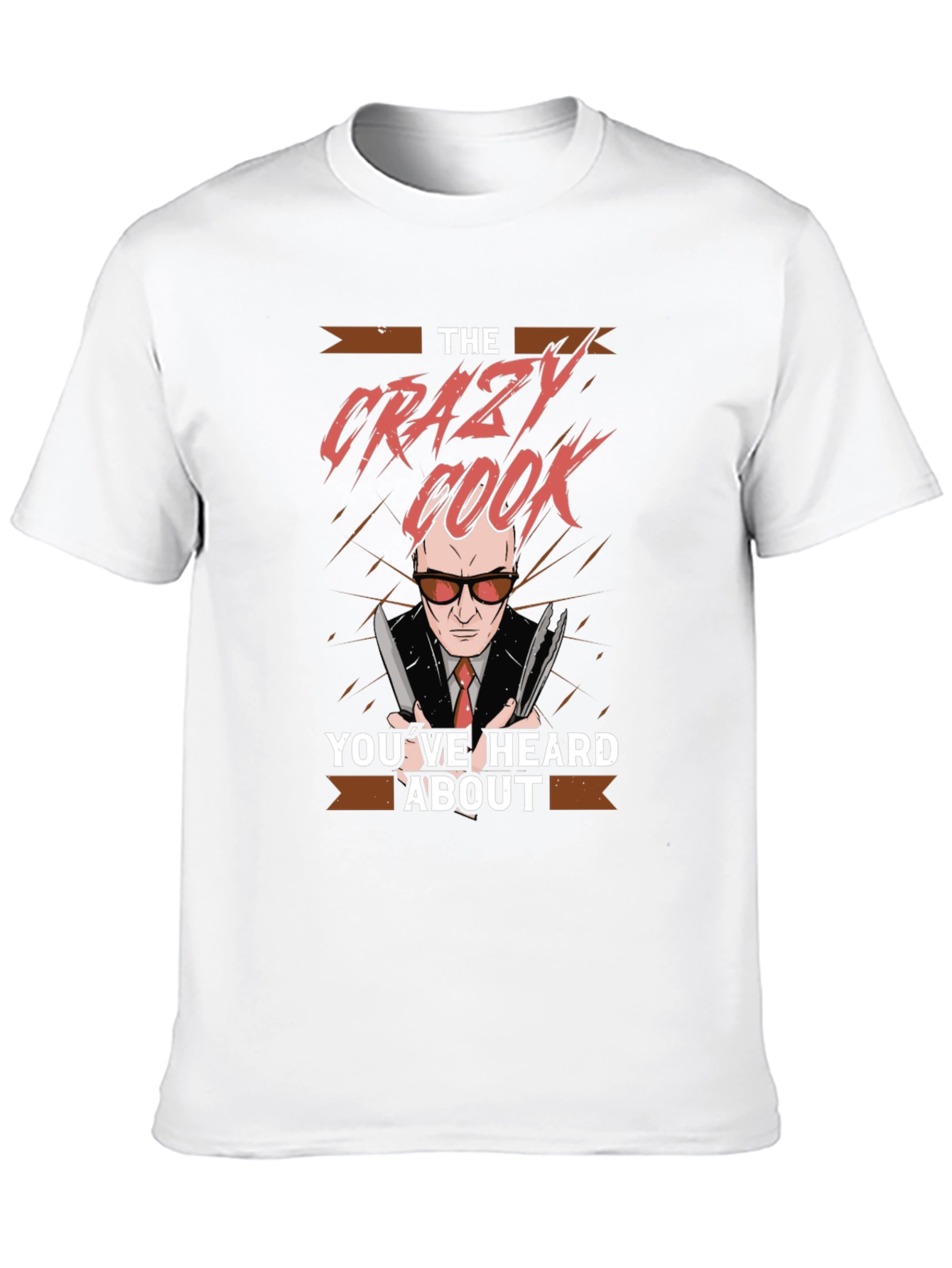 Crazy Cook T-Shirt: Culinary Chaos