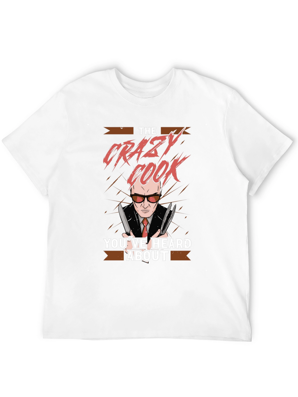 Crazy Cook T-Shirt: Culinary Chaos