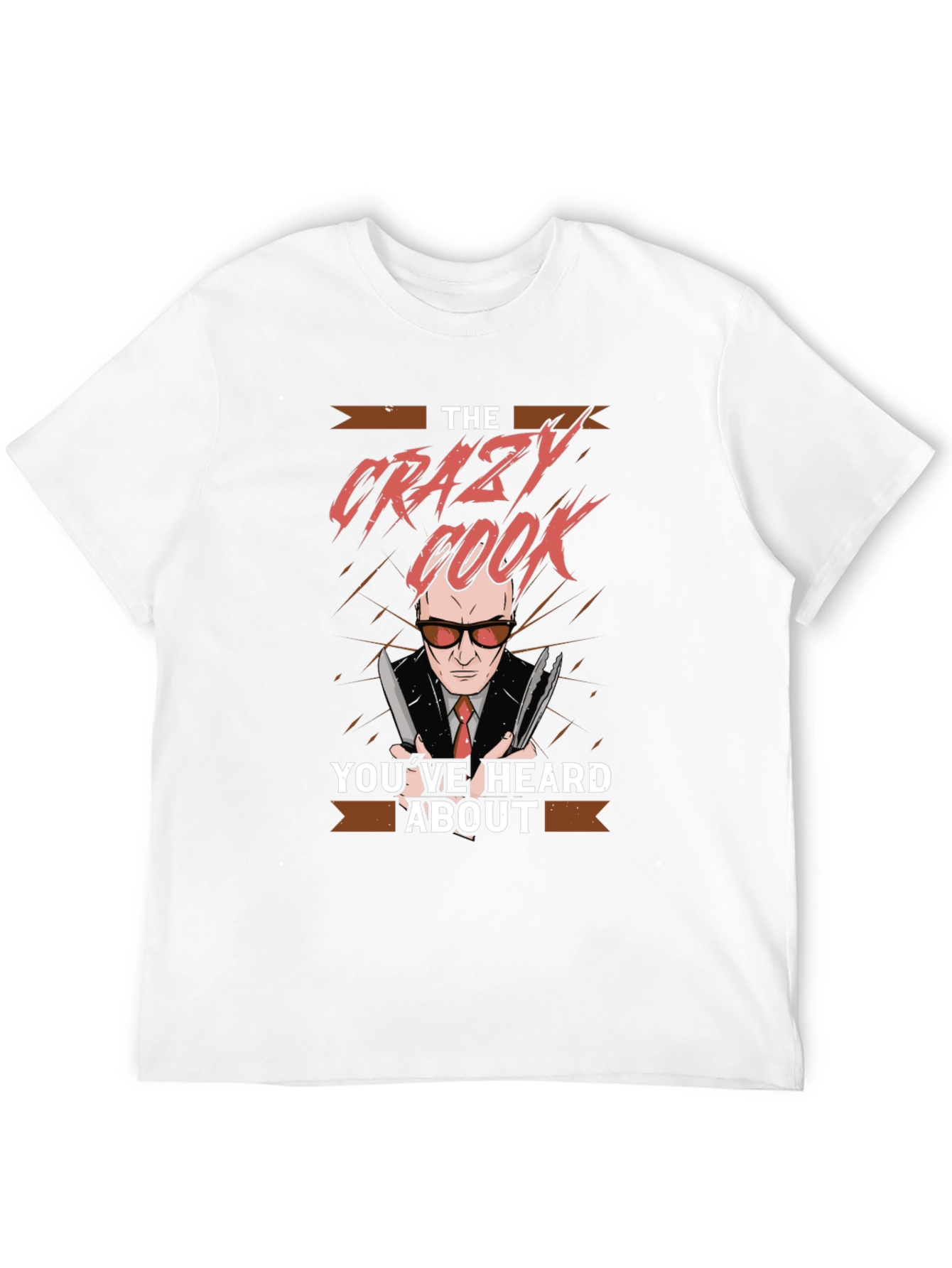 Crazy Cook T-Shirt: Culinary Chaos
