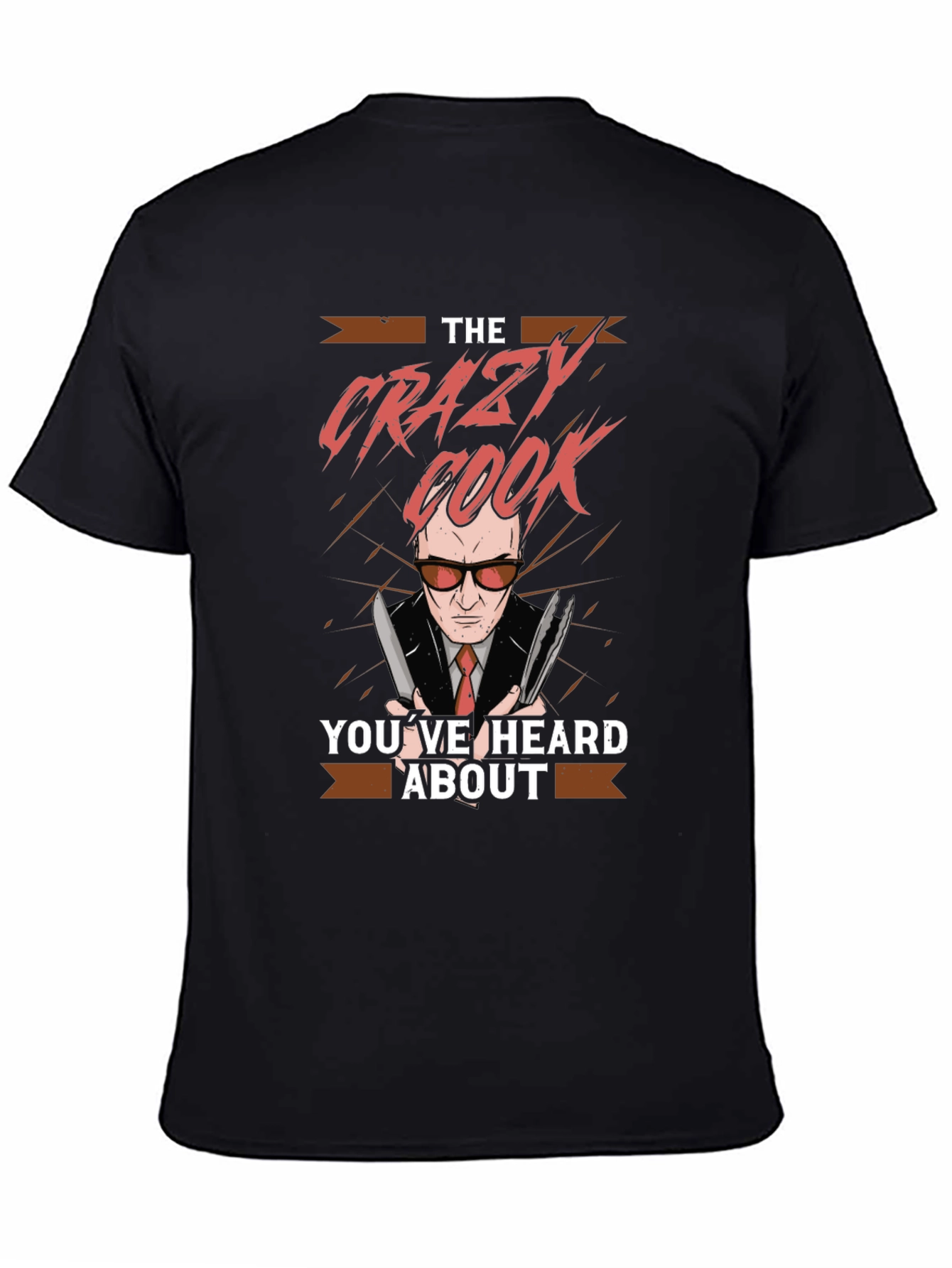Crazy Cook T-Shirt: Culinary Chaos