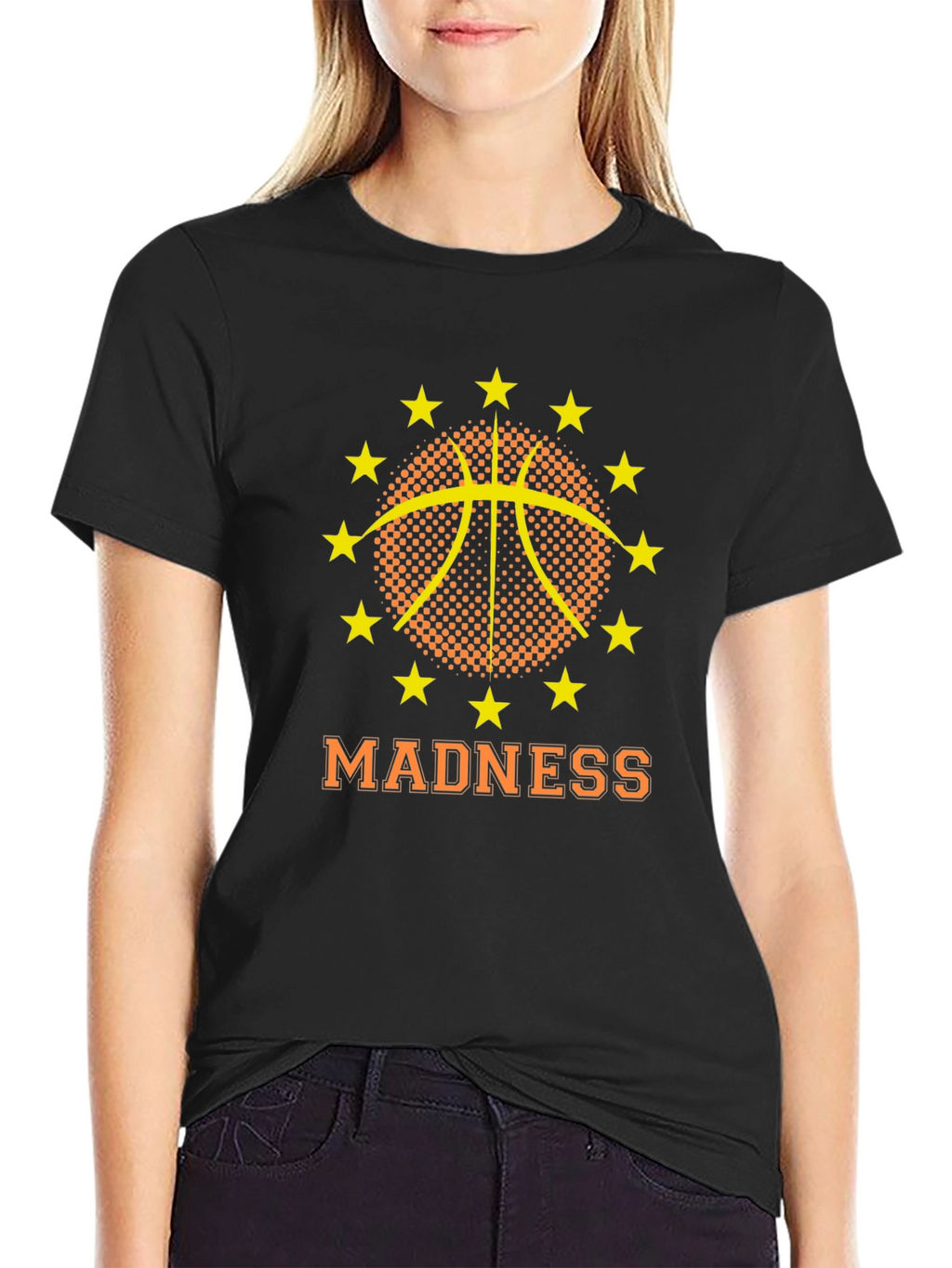 Madness Basketball Star Graphic Tee