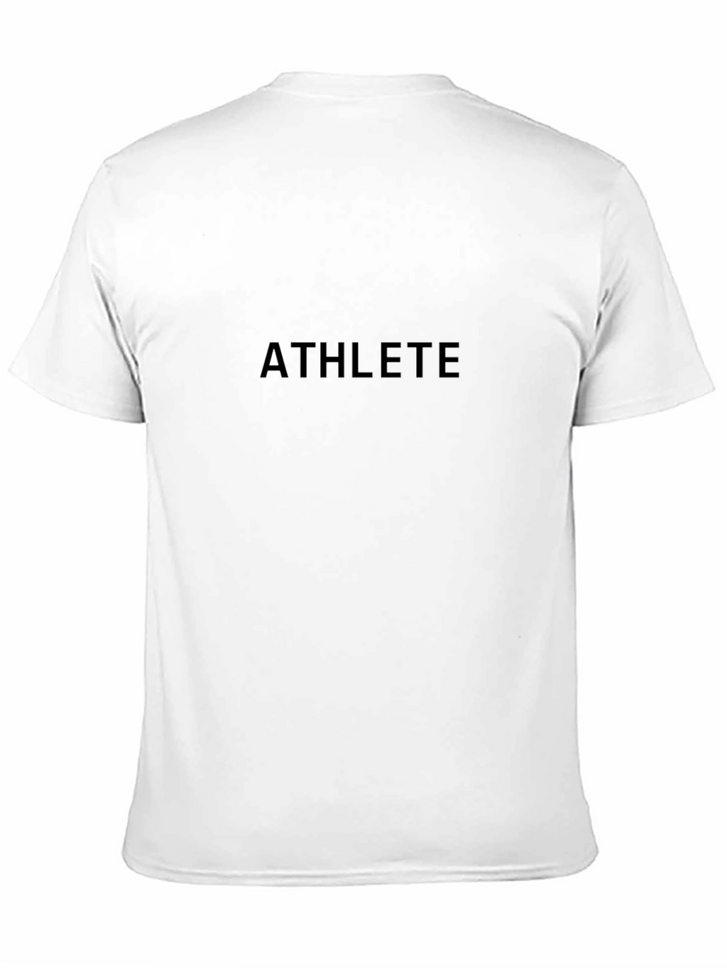 Athlete Graphic Tee - Black Short Sleeve