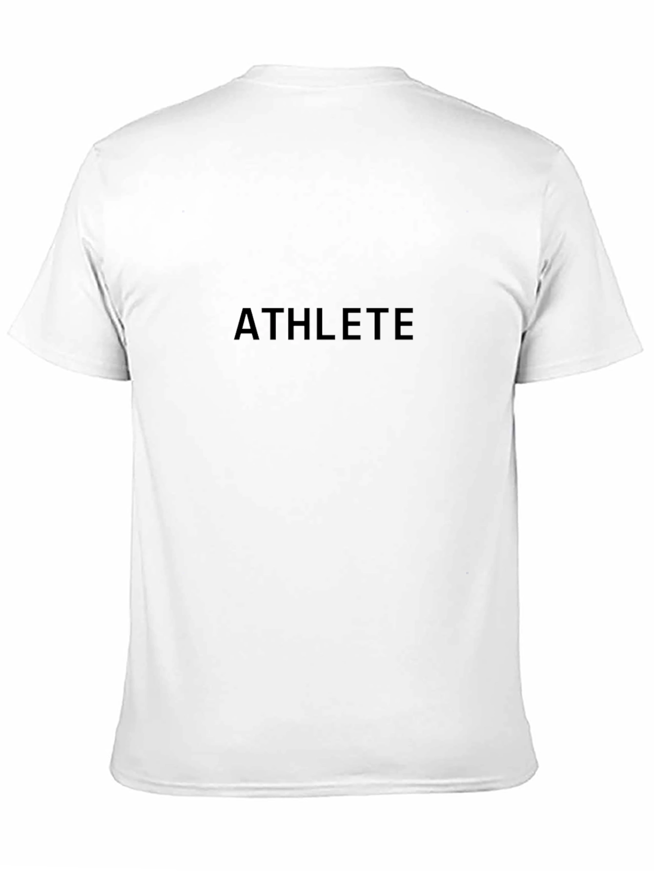 Athlete Graphic Tee - Black Short Sleeve