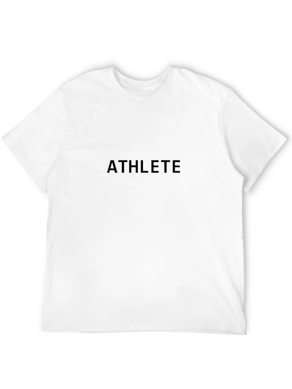 Athlete Graphic Tee - Black Short Sleeve
