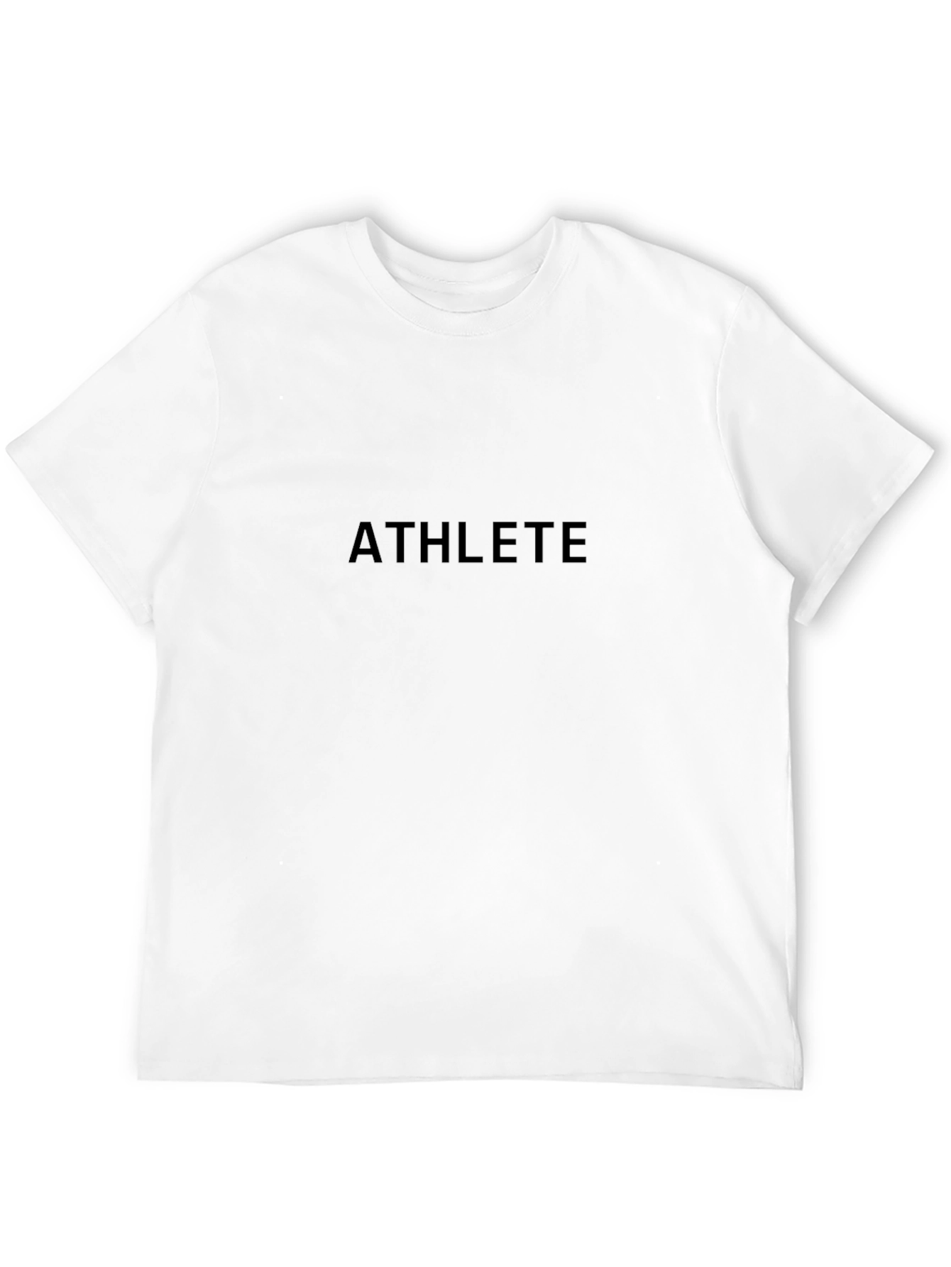 Athlete Graphic Tee - Black Short Sleeve