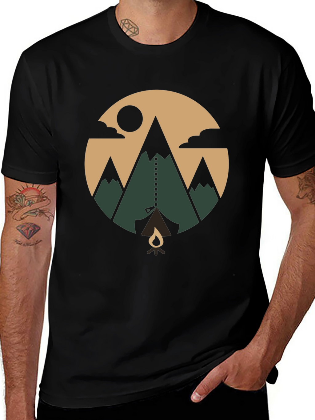 Outdoor Adventure Graphic T-Shirt