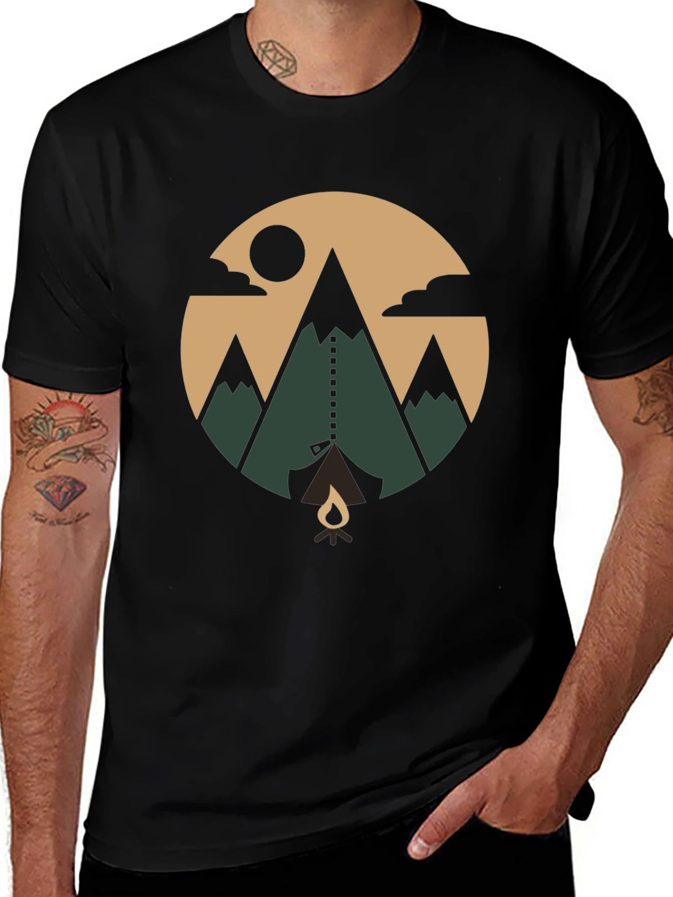 Outdoor Adventure Graphic T-Shirt