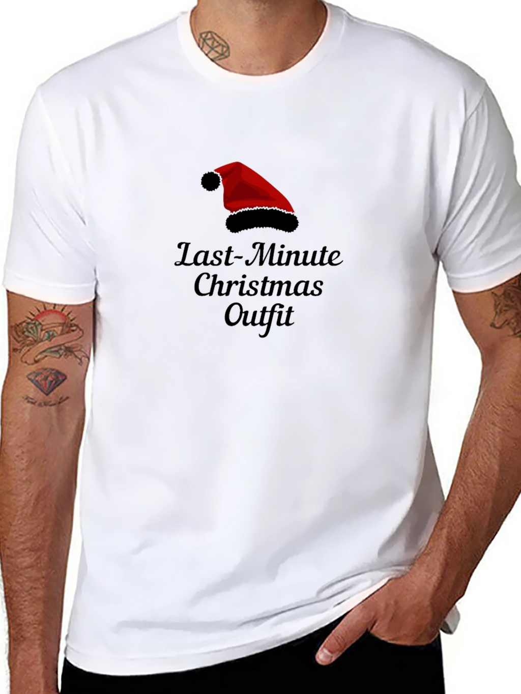 Last-Minute Christmas Outfit Graphic Tee