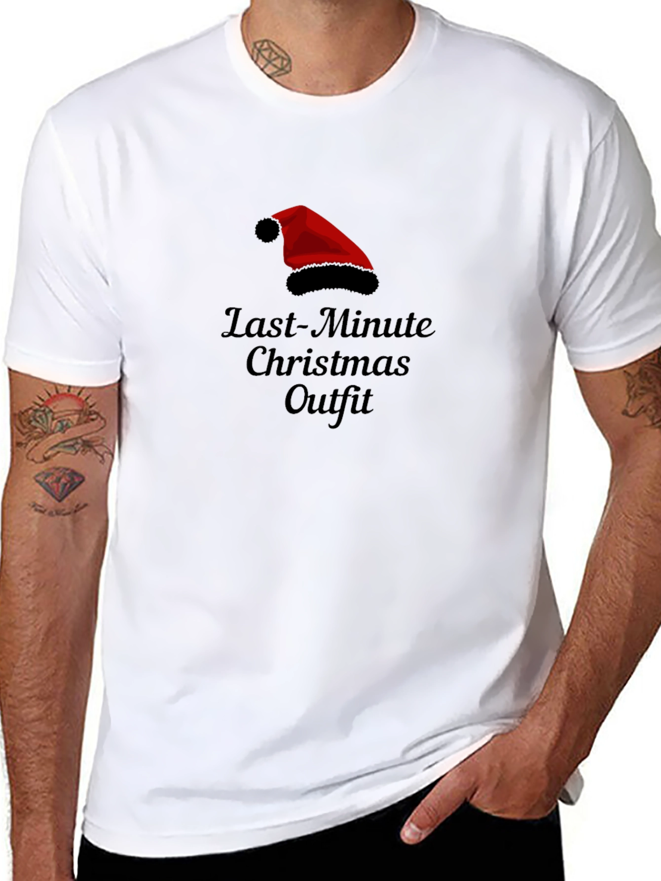 Last-Minute Christmas Outfit Graphic Tee