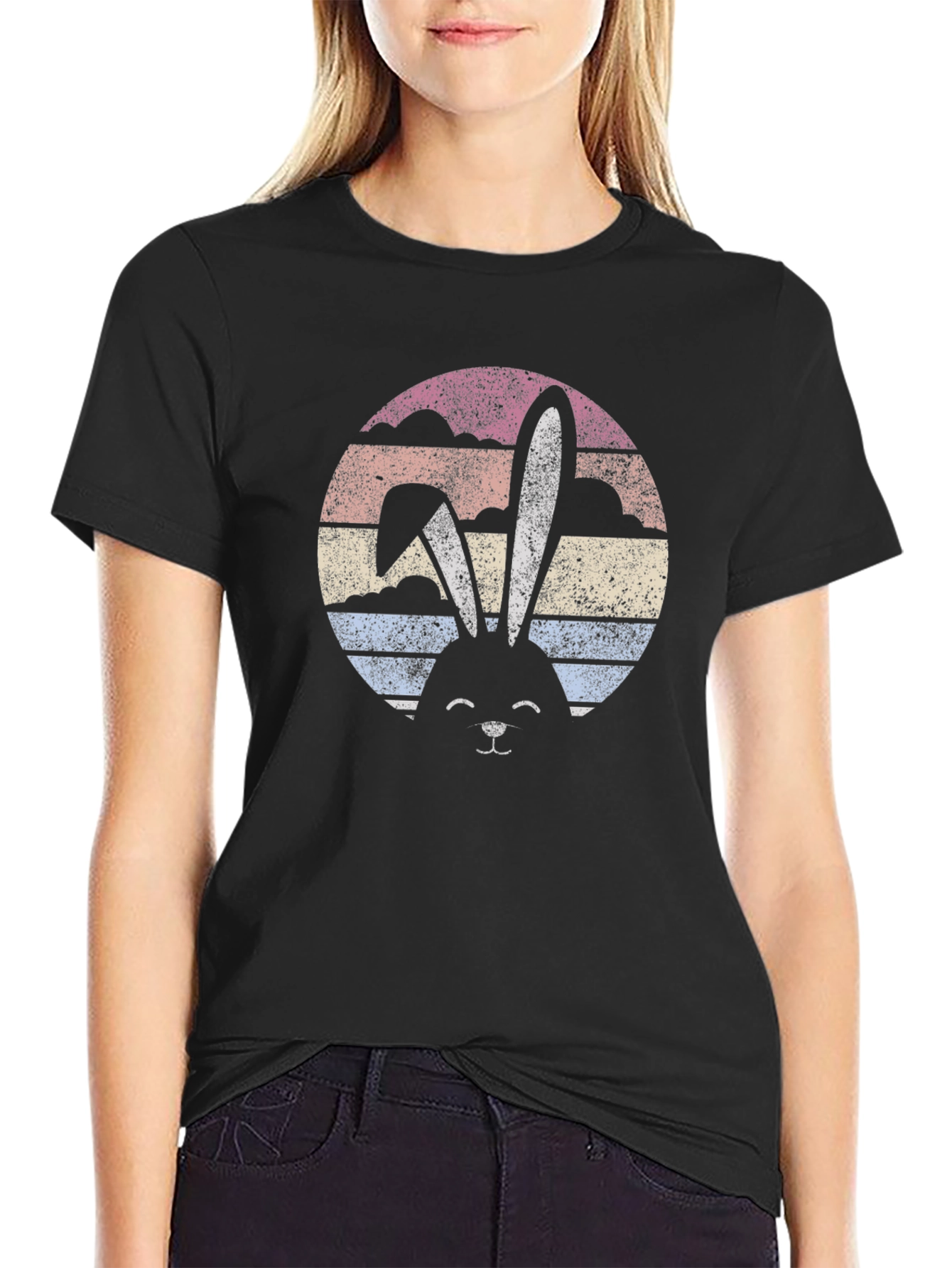 Retro Easter Bunny T-Shirt