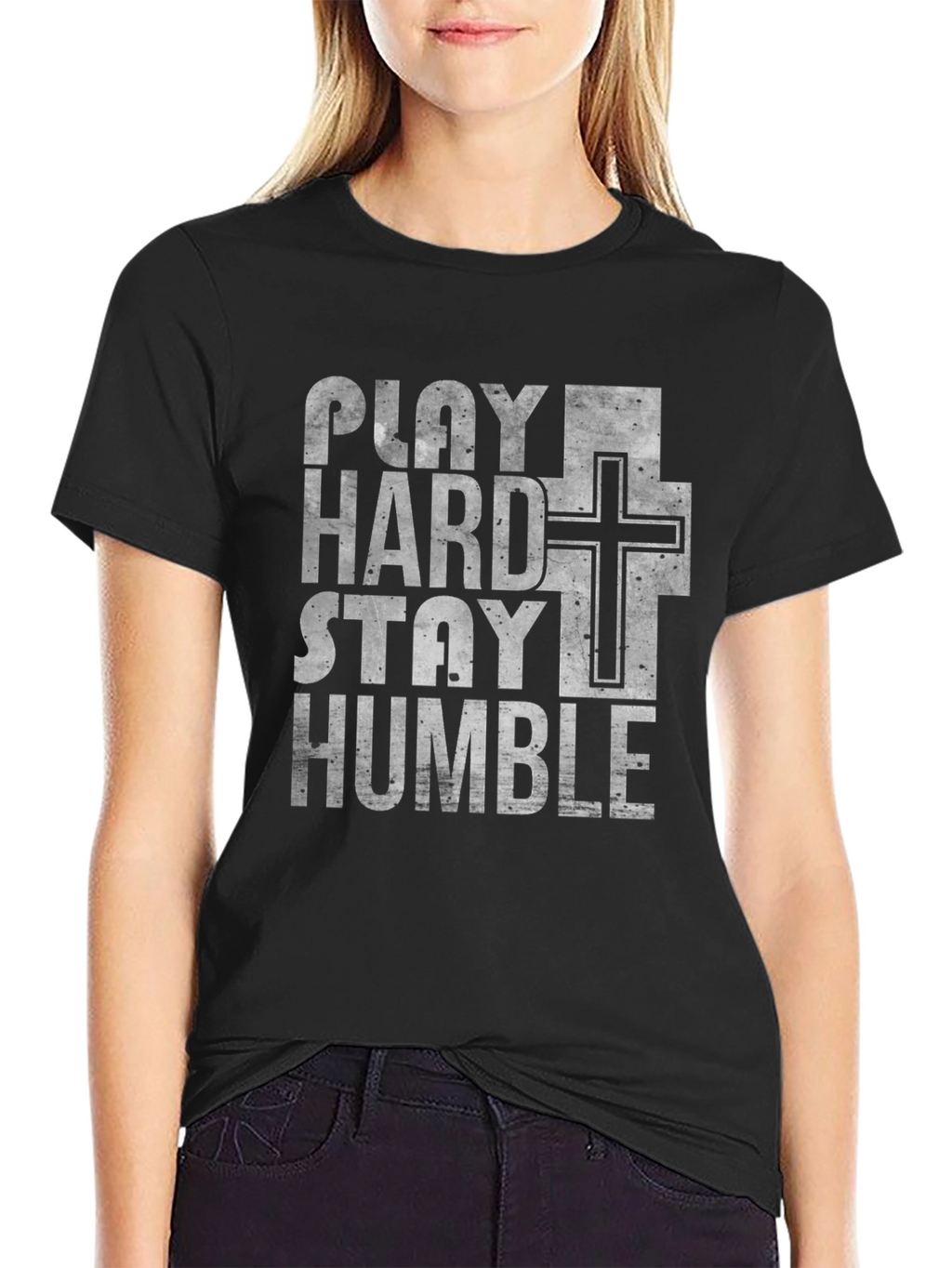 Play Hard Stay Humble Graphic Tee