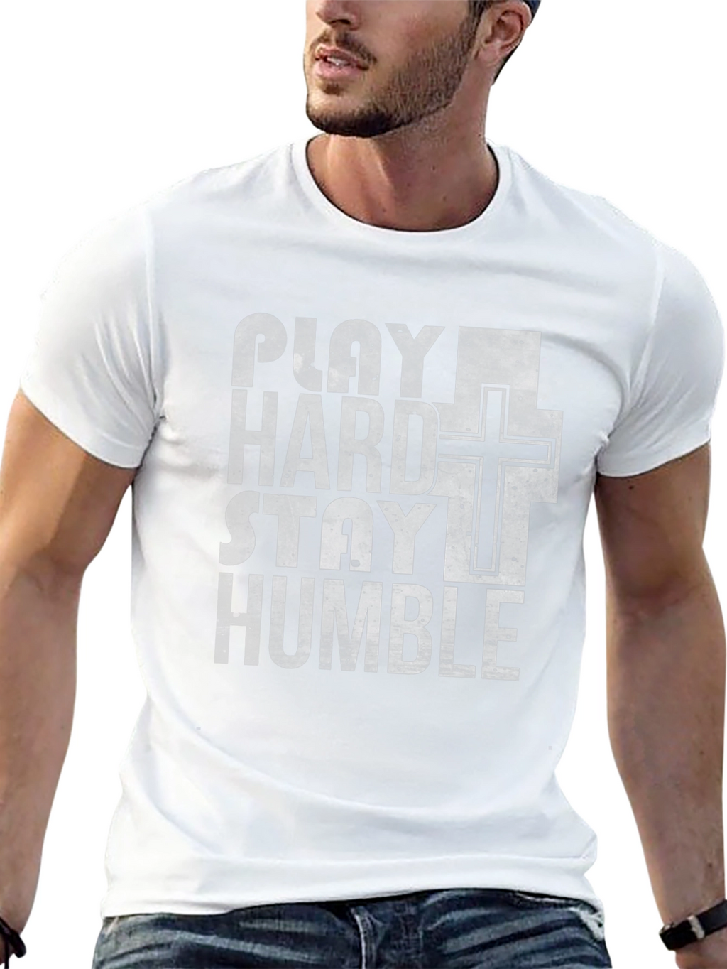 Play Hard Stay Humble Graphic Tee