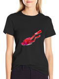 Diver Graphic Black T-Shirt