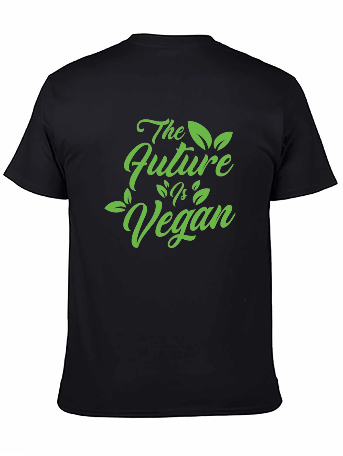 The Future Is Vegan Black T-Shirt