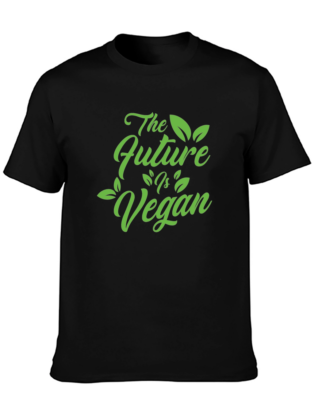The Future Is Vegan Black T-Shirt
