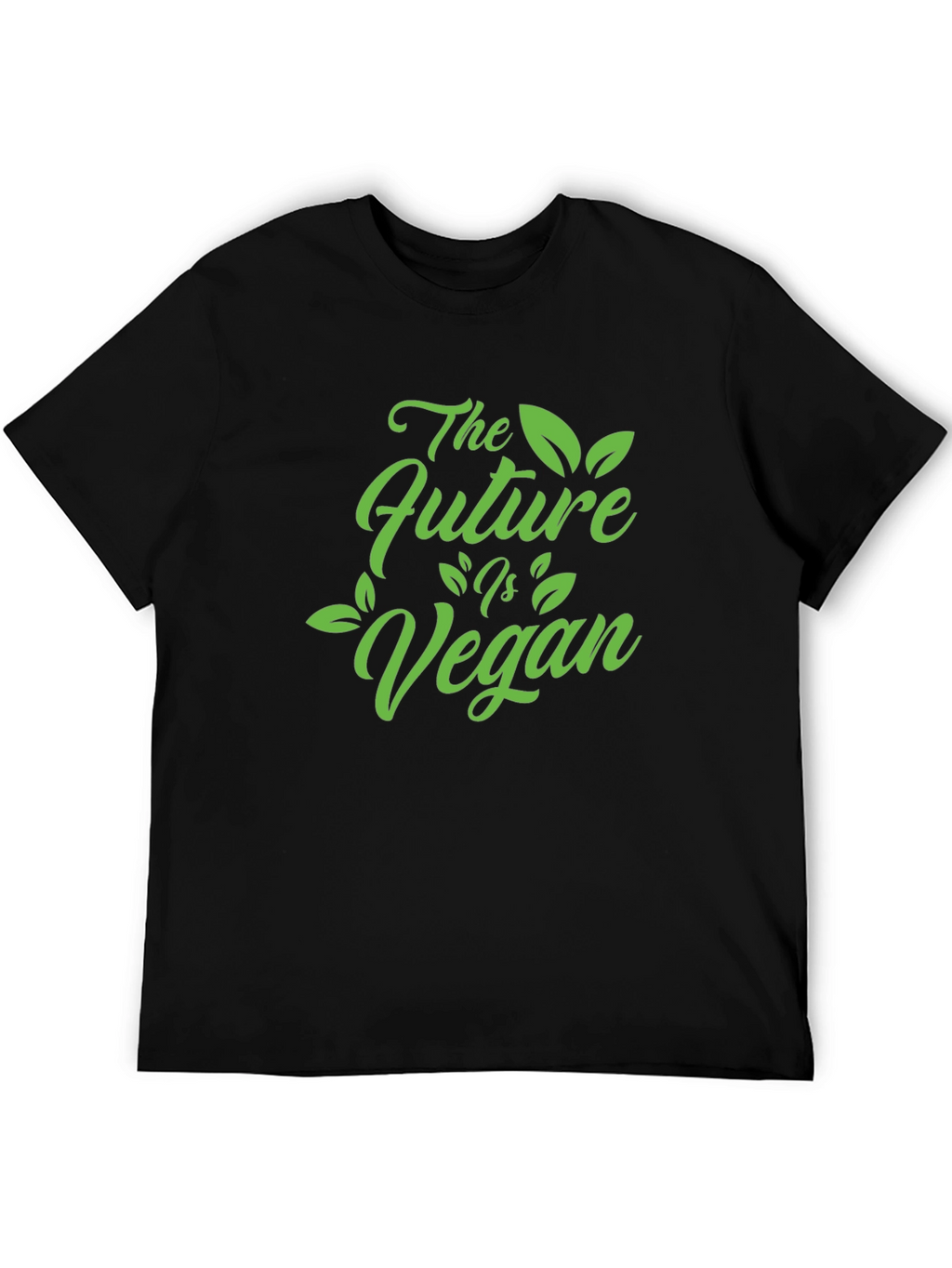 The Future Is Vegan Black T-Shirt