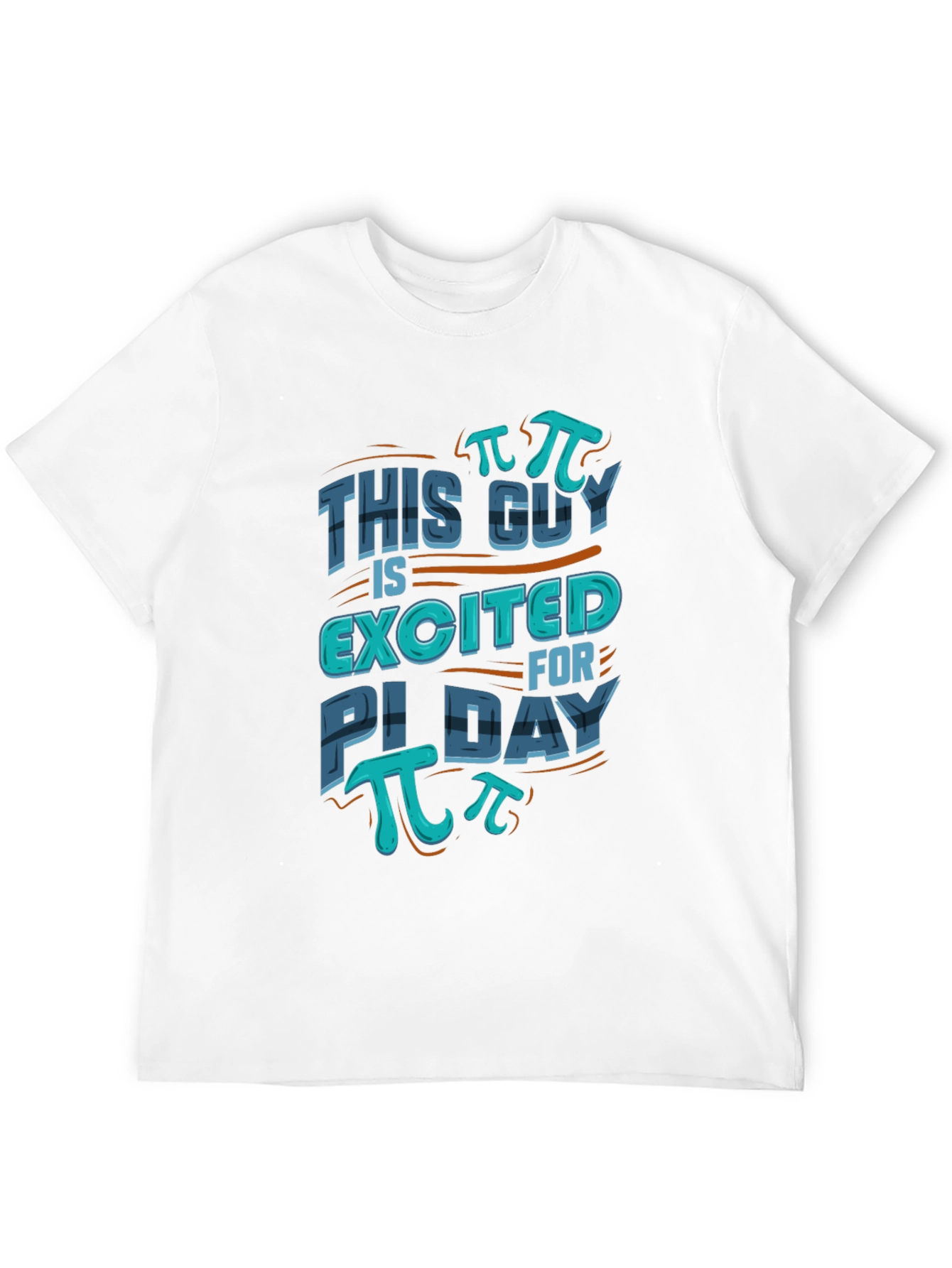 Pi Day T-Shirt - This Guy Is Excited