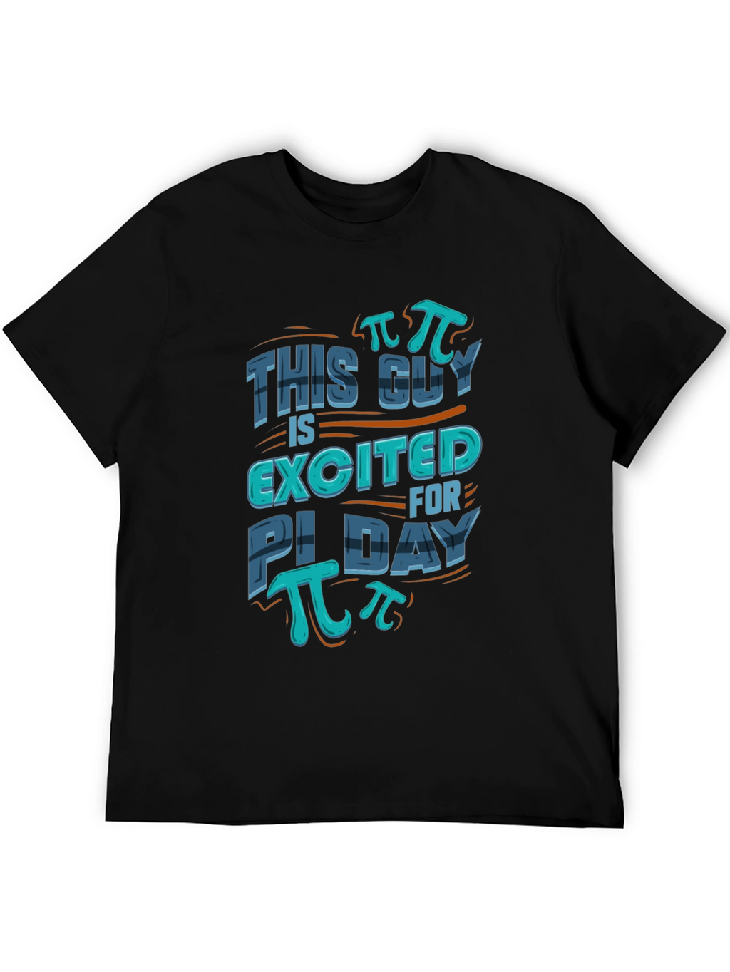 Pi Day T-Shirt - This Guy Is Excited