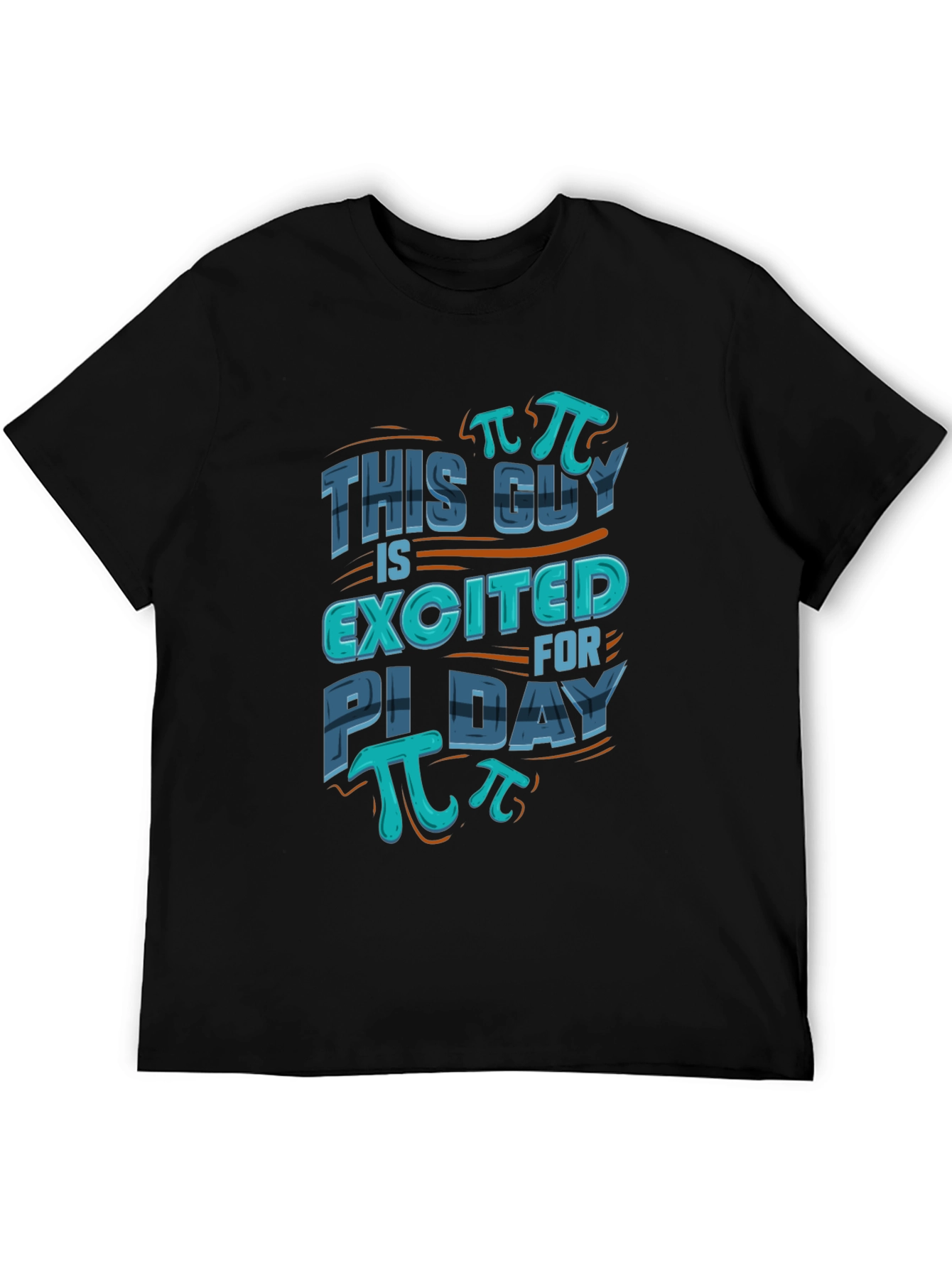 Pi Day T-Shirt - This Guy Is Excited