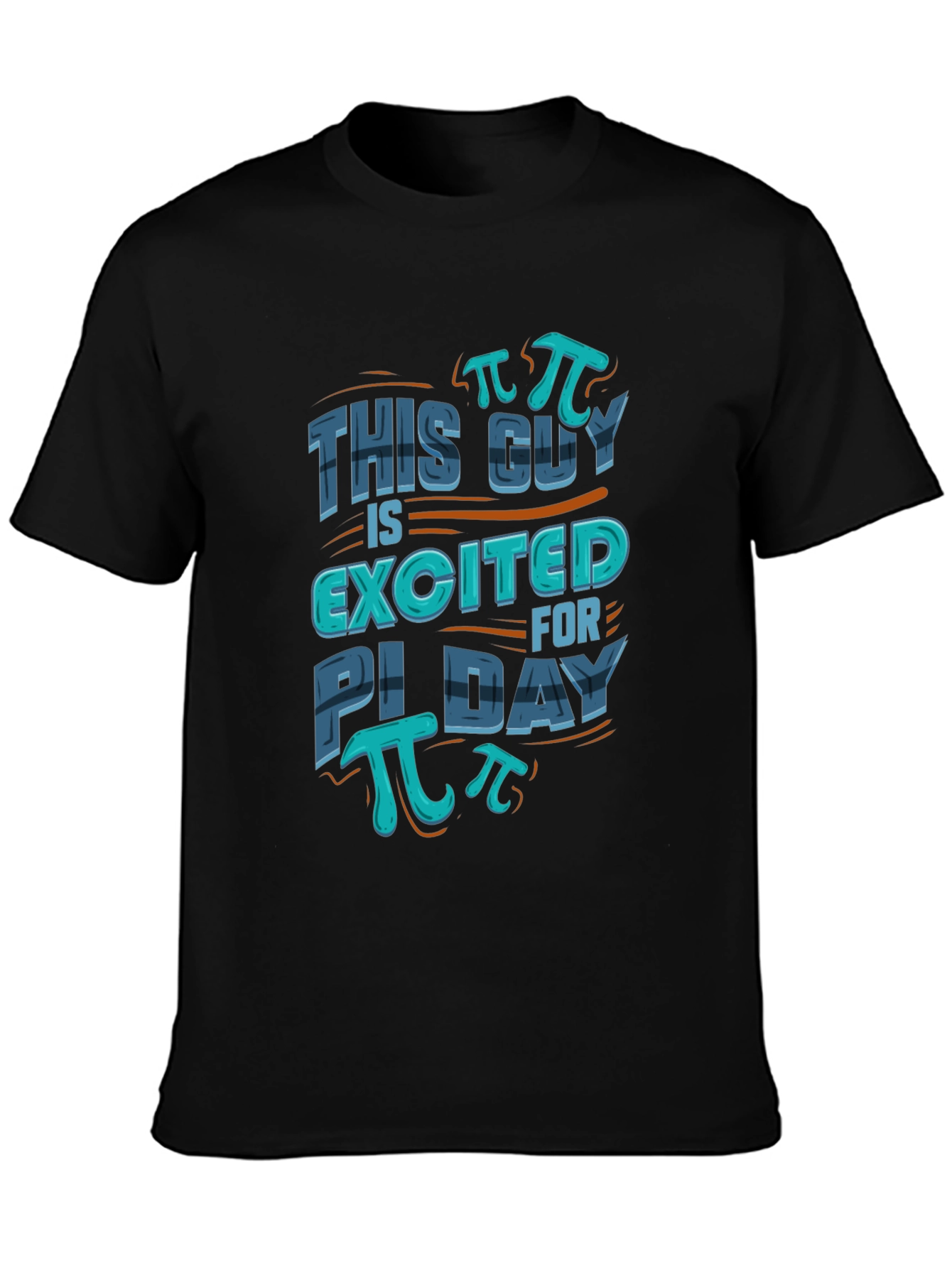 Pi Day T-Shirt - This Guy Is Excited