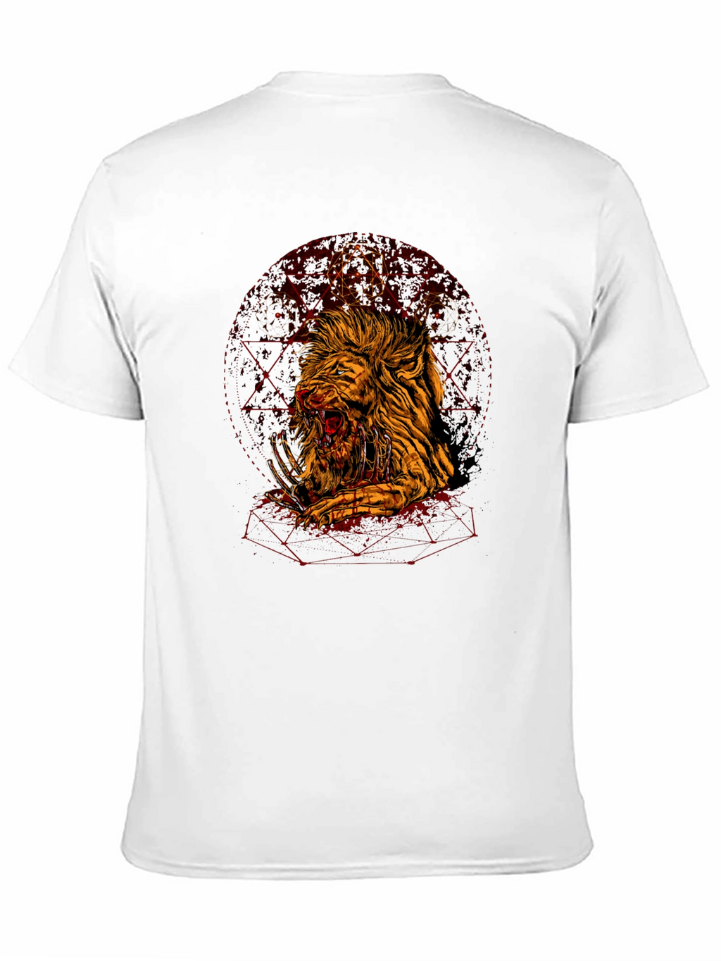 Graphic Lion T-Shirt - Edgy Urban Style