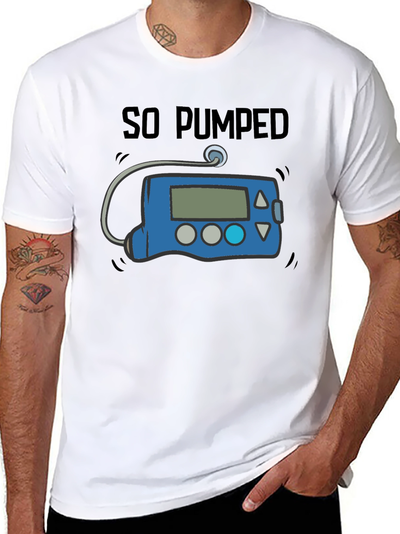 So Pumped Insulin Pump T-Shirt