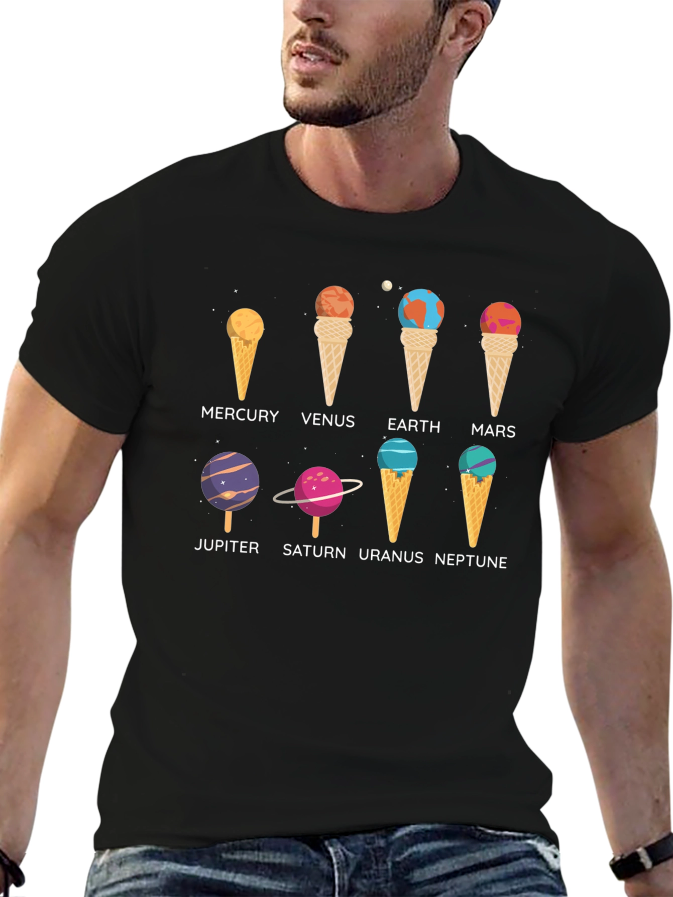 Planetary Ice Cream T-Shirt