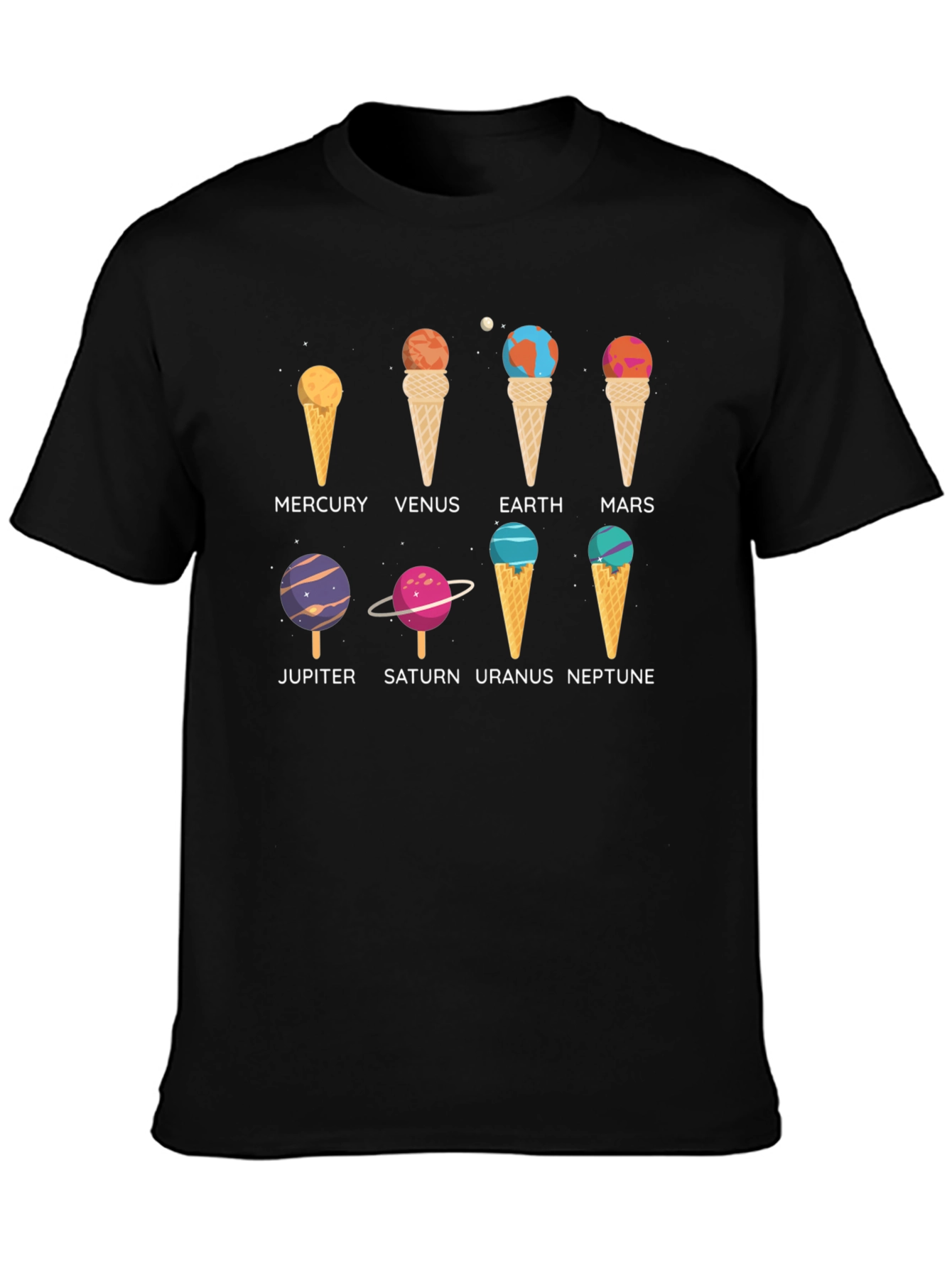 Planetary Ice Cream T-Shirt