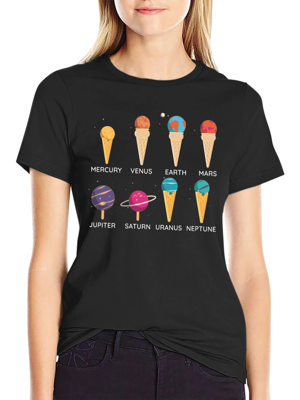 Planetary Ice Cream T-Shirt