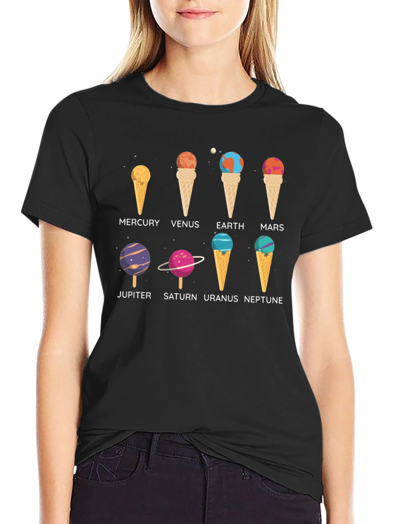 Planetary Ice Cream T-Shirt