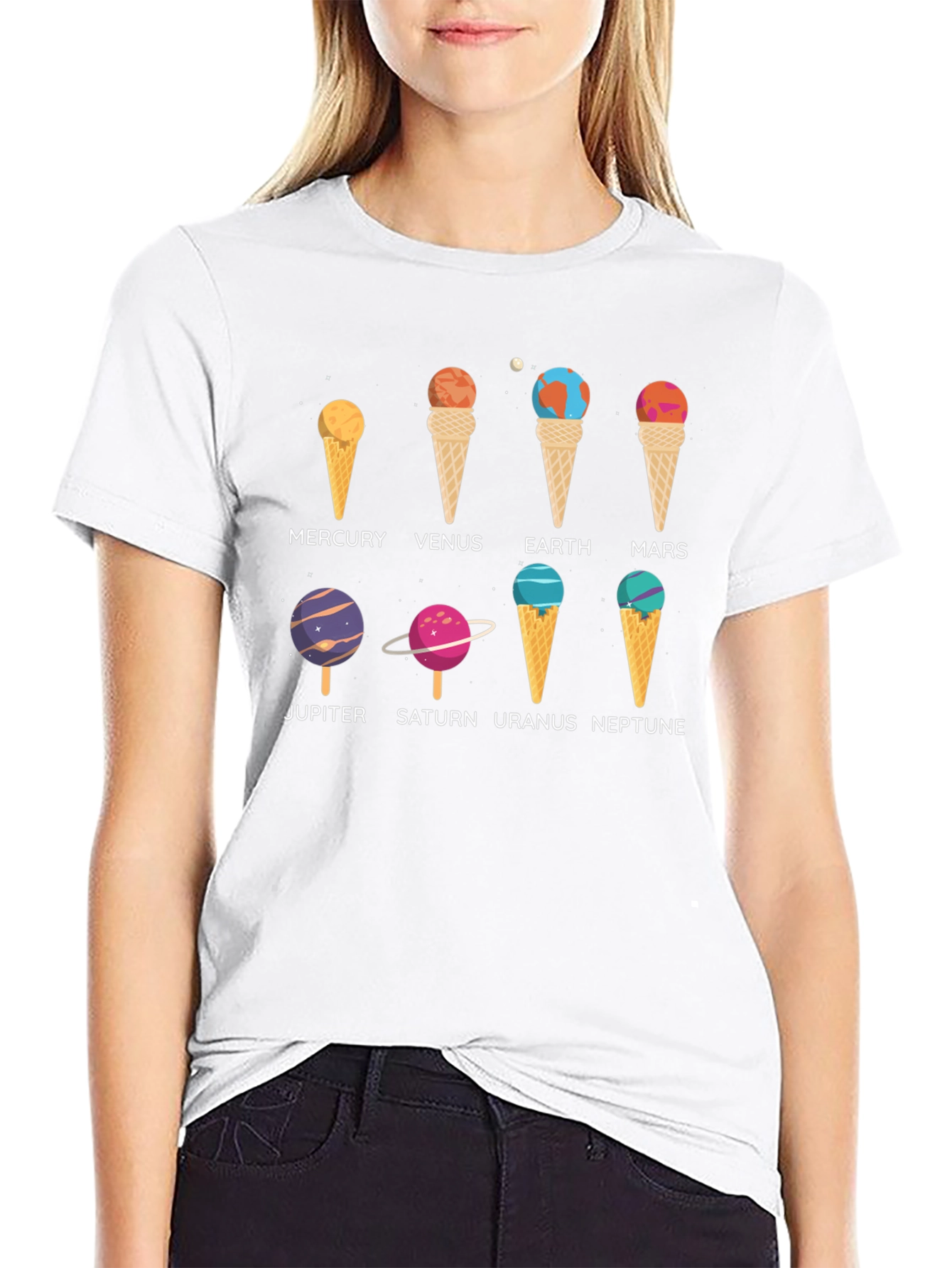 Planetary Ice Cream T-Shirt