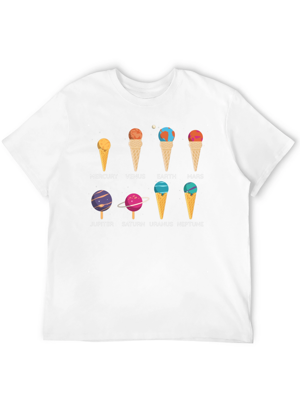 Planetary Ice Cream T-Shirt