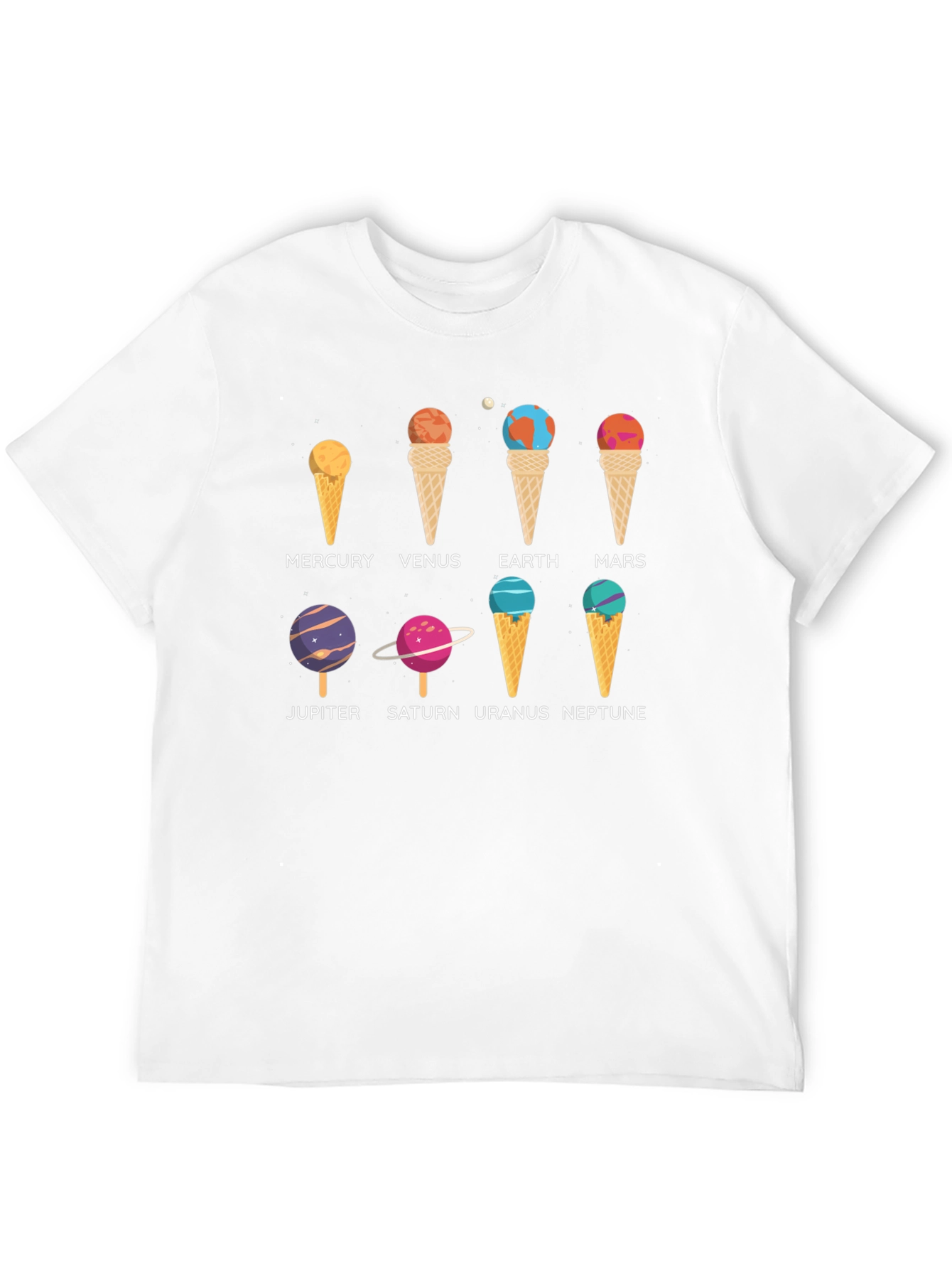 Planetary Ice Cream T-Shirt