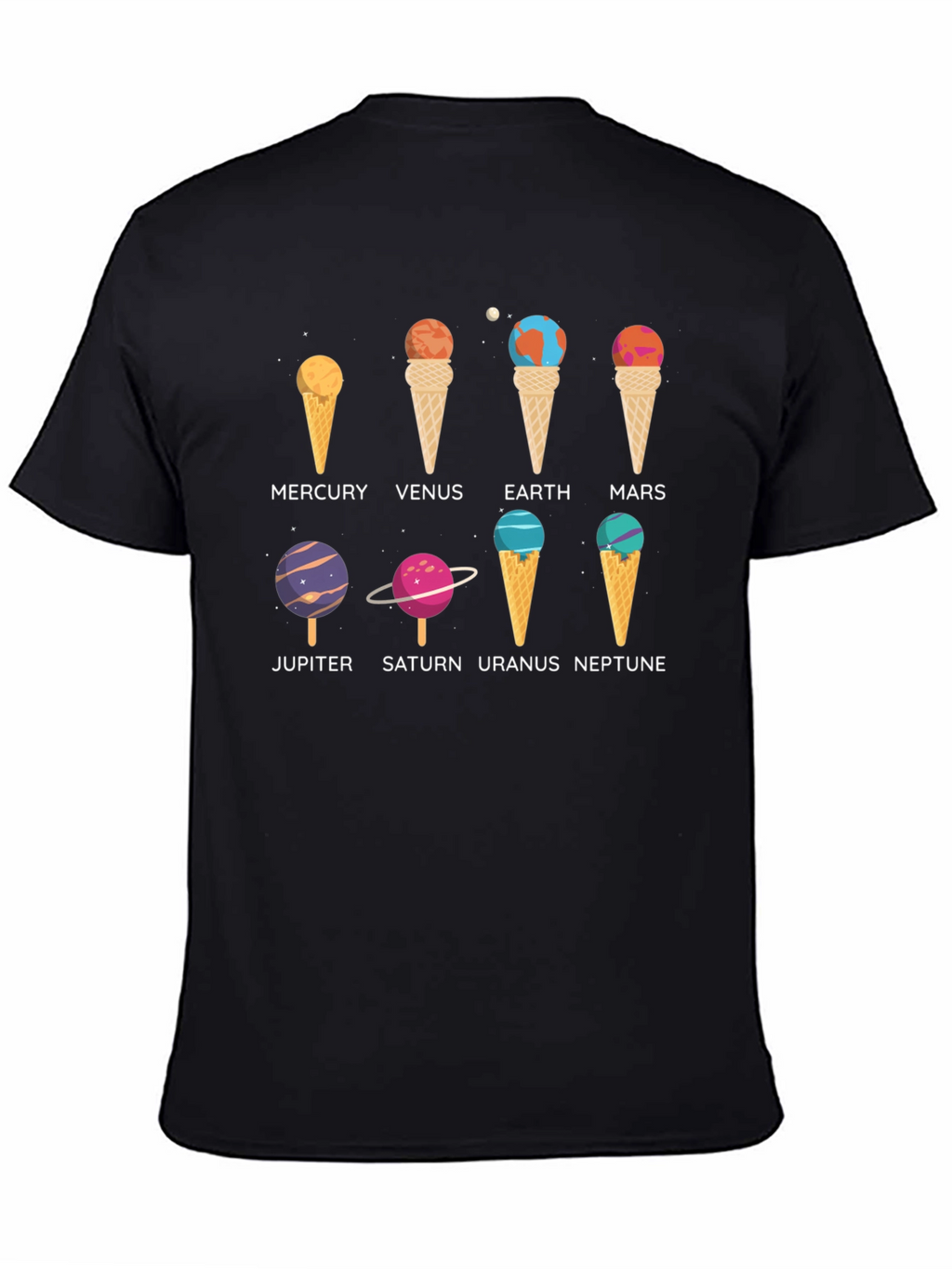 Planetary Ice Cream T-Shirt