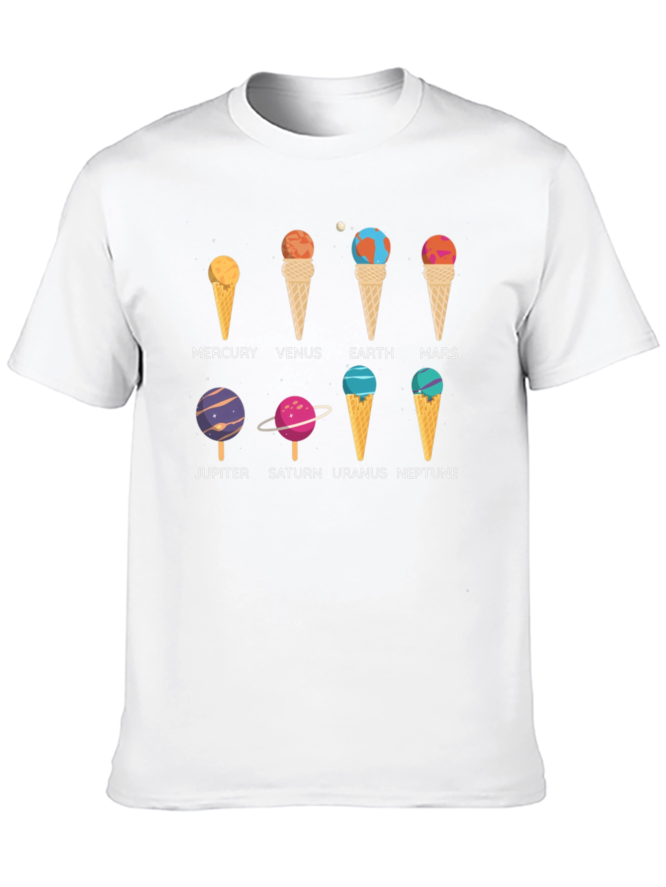 Planetary Ice Cream T-Shirt