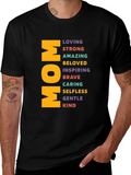 Mom Definition Tee - Loving Strong Amazing