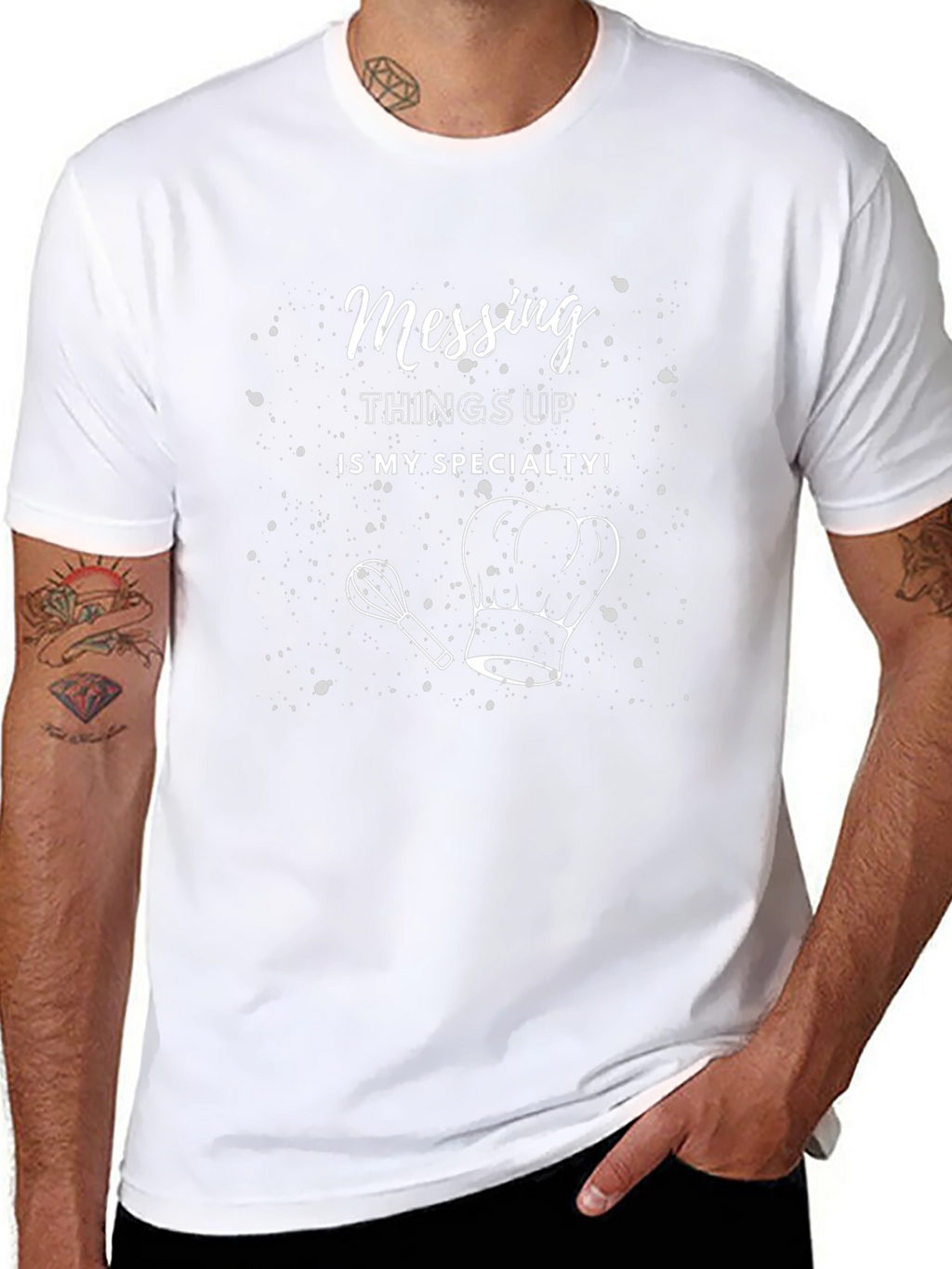 Chefs Humor Black T-Shirt