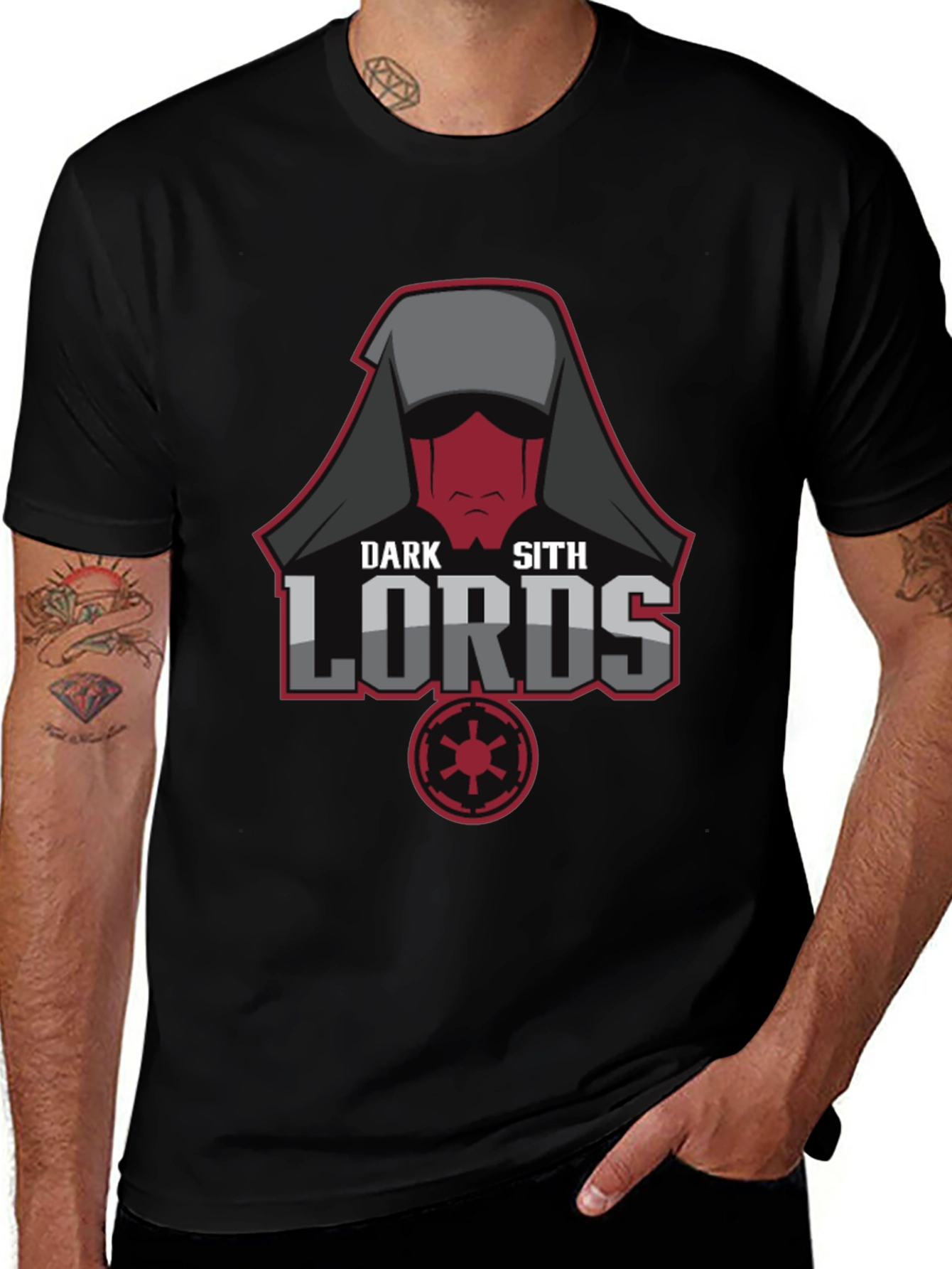 Dark Sith Lords Graphic T-Shirt - Black