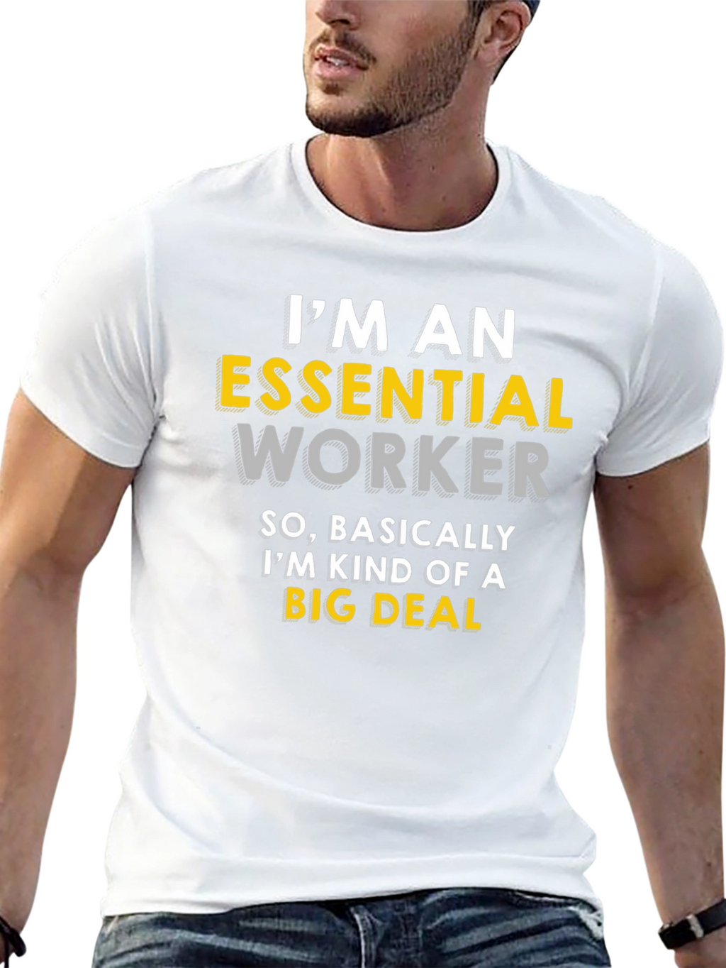 Essential Worker T-Shirt - Big Deal Hero Tee