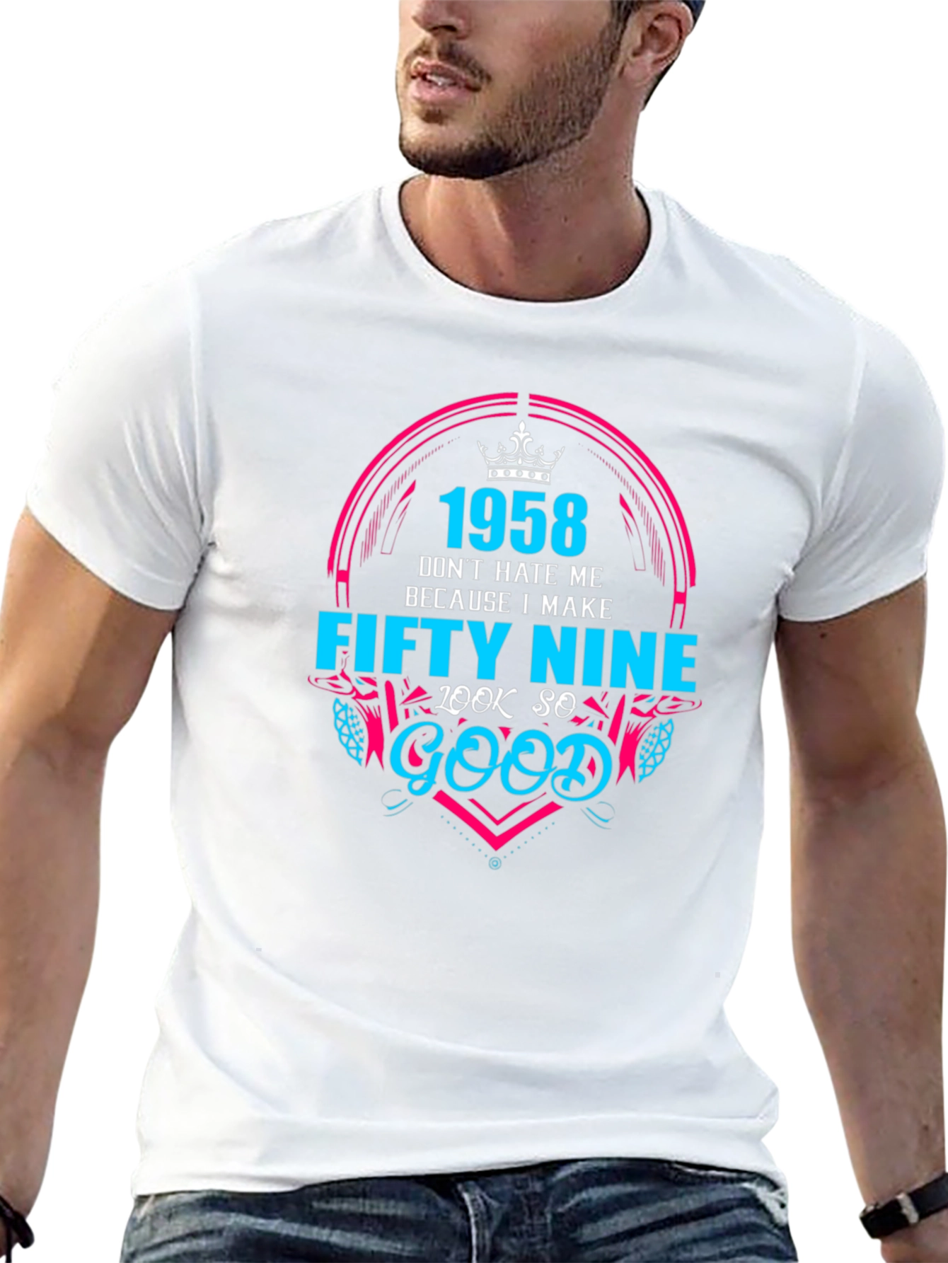 1958 Fifty Nine Birthday T-Shirt